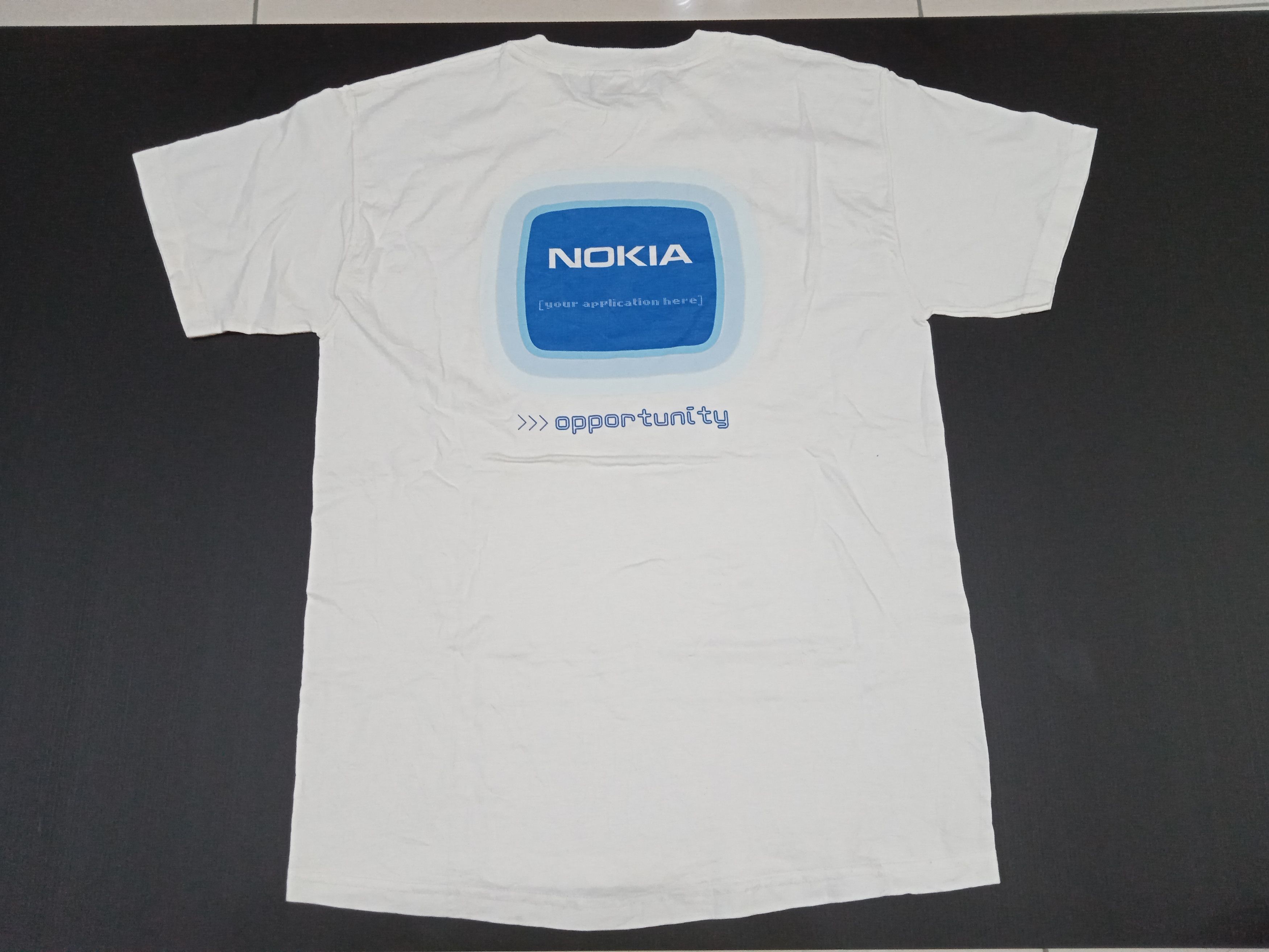 Vintage Vintage 00s Nokia Promo T-Shirt Size US M / EU 48-50 / 2 - 2 Thumbnail