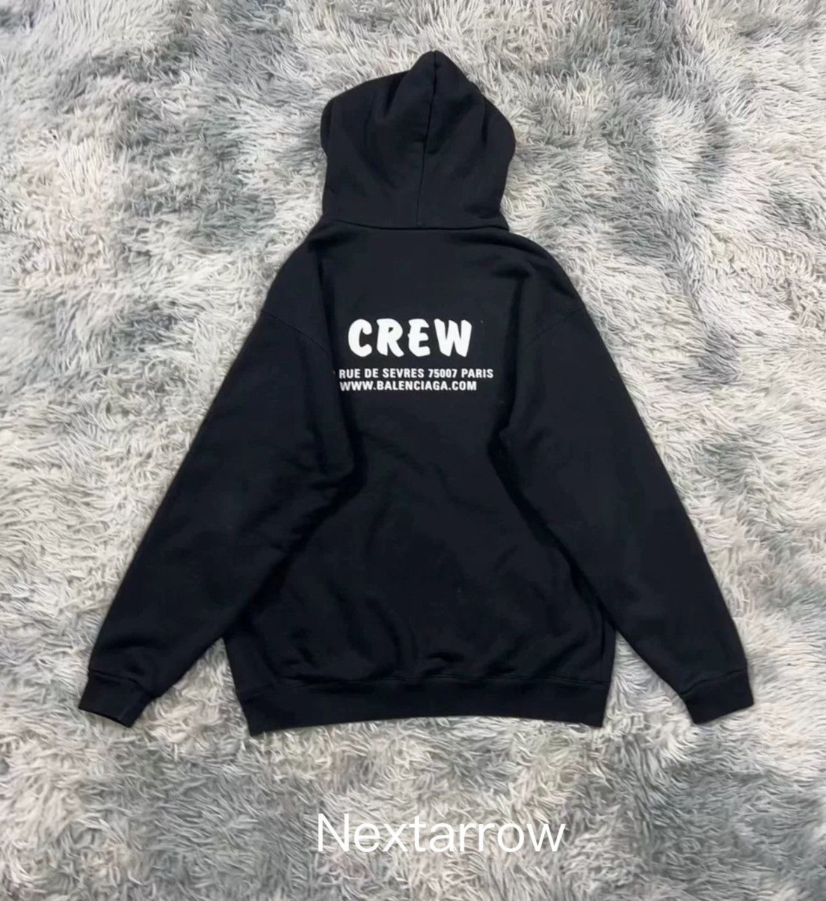 Balenciaga Balenciaga crew letter logo long sleeved hooded sweatshirt Size US XS / EU 42 / 0 - 2 Thumbnail