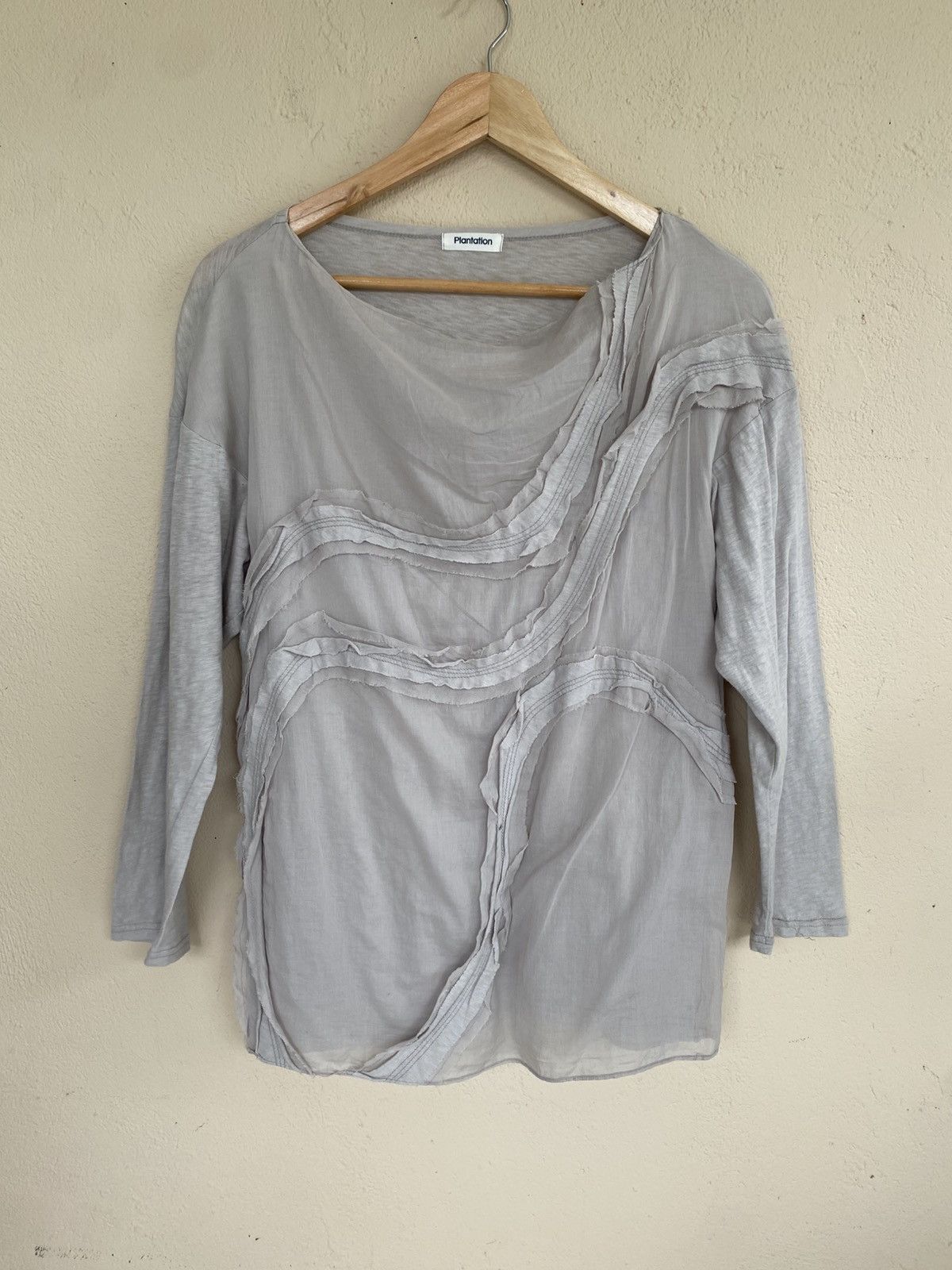 Issey Miyake Plantation By Issey Miyake Cawlyflower Long Sleeves Size M / US 6-8 / IT 42-44 - 1 Thumbnail
