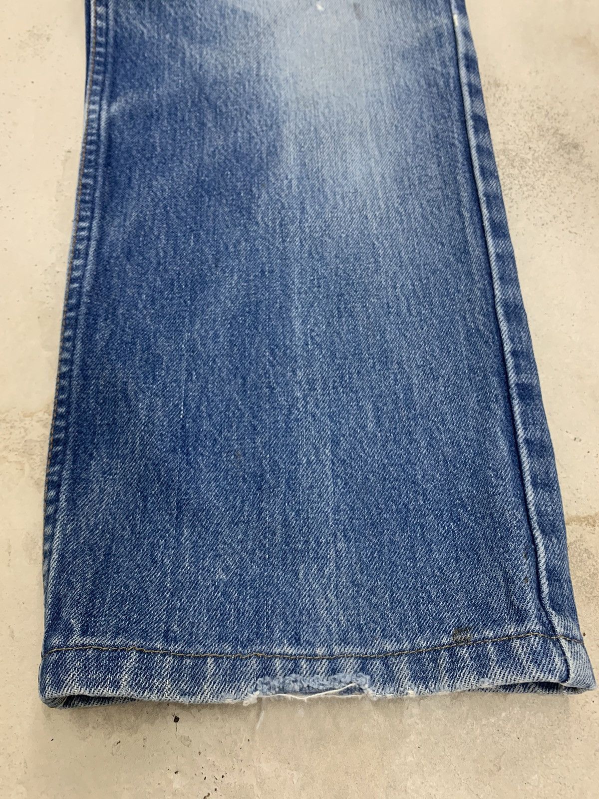 Levi's Vintage Reproduction Levis 515 Distressed Denim Pants (AE2) Size US 32 / EU 48 - 6 Thumbnail