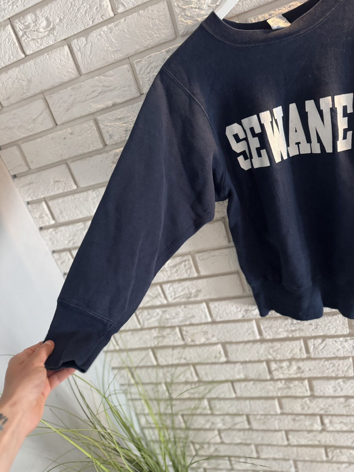Champion 90s Reverse Weave Sewanee College University Sweatshirt Size US S / EU 44-46 / 1 - 8 Thumbnail