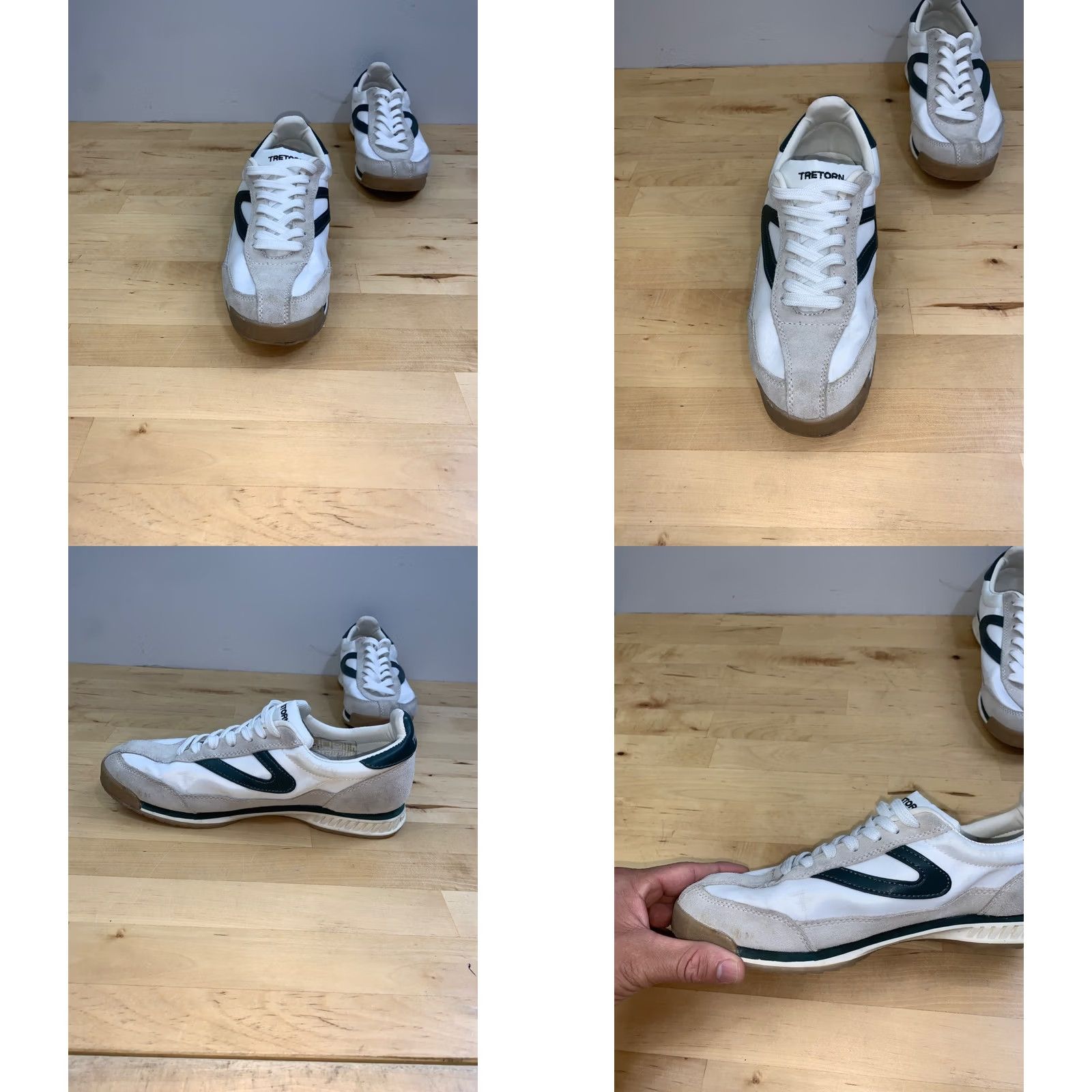 Tretorn Tretorn Rawlings Sneakers Size 8.5 M White Women Sneaker Casual Walking Leather Rubber Outdoor Shoes Size US 9 / IT 39 - 9 Thumbnail