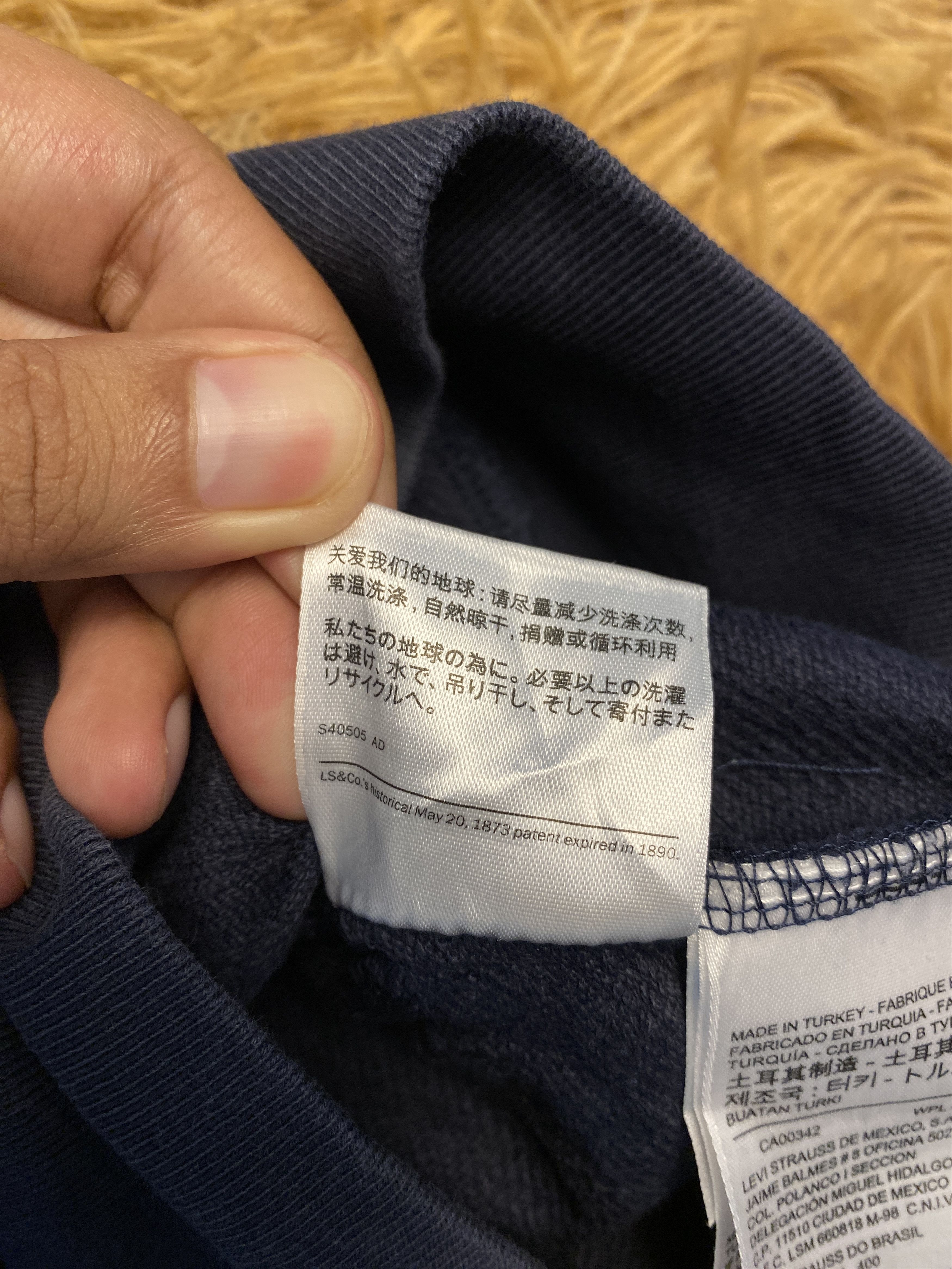 Levi's Vintage Levi's Nice Design Pullover Hoodies PS0404 Size US S / EU 44-46 / 1 - 15 Thumbnail