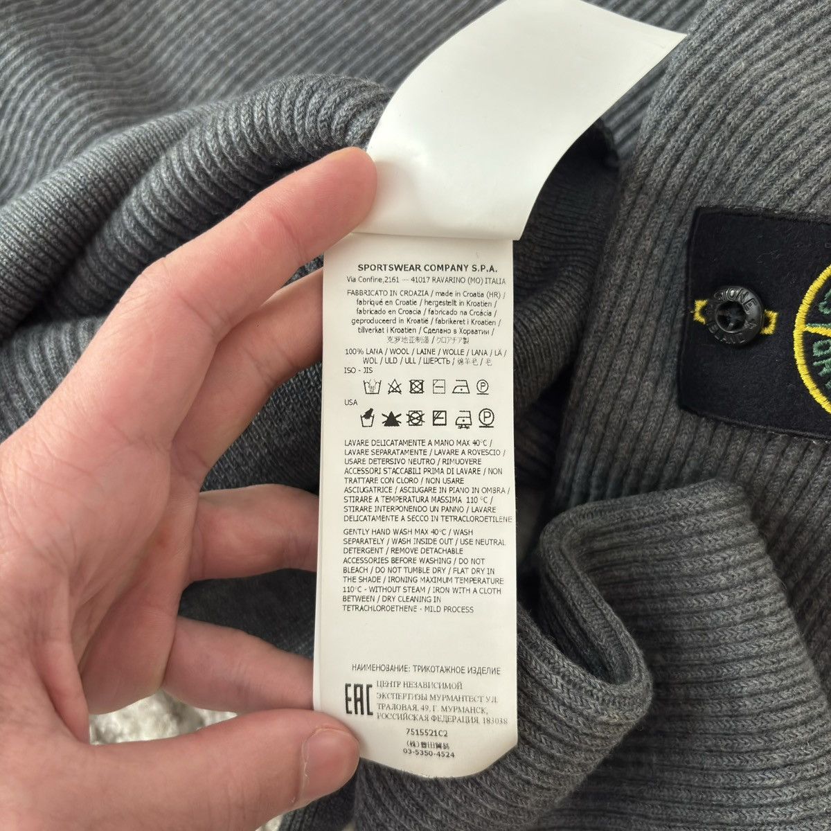 Stone Island Original Stone island Size US M / EU 48-50 / 2 - 9 Thumbnail
