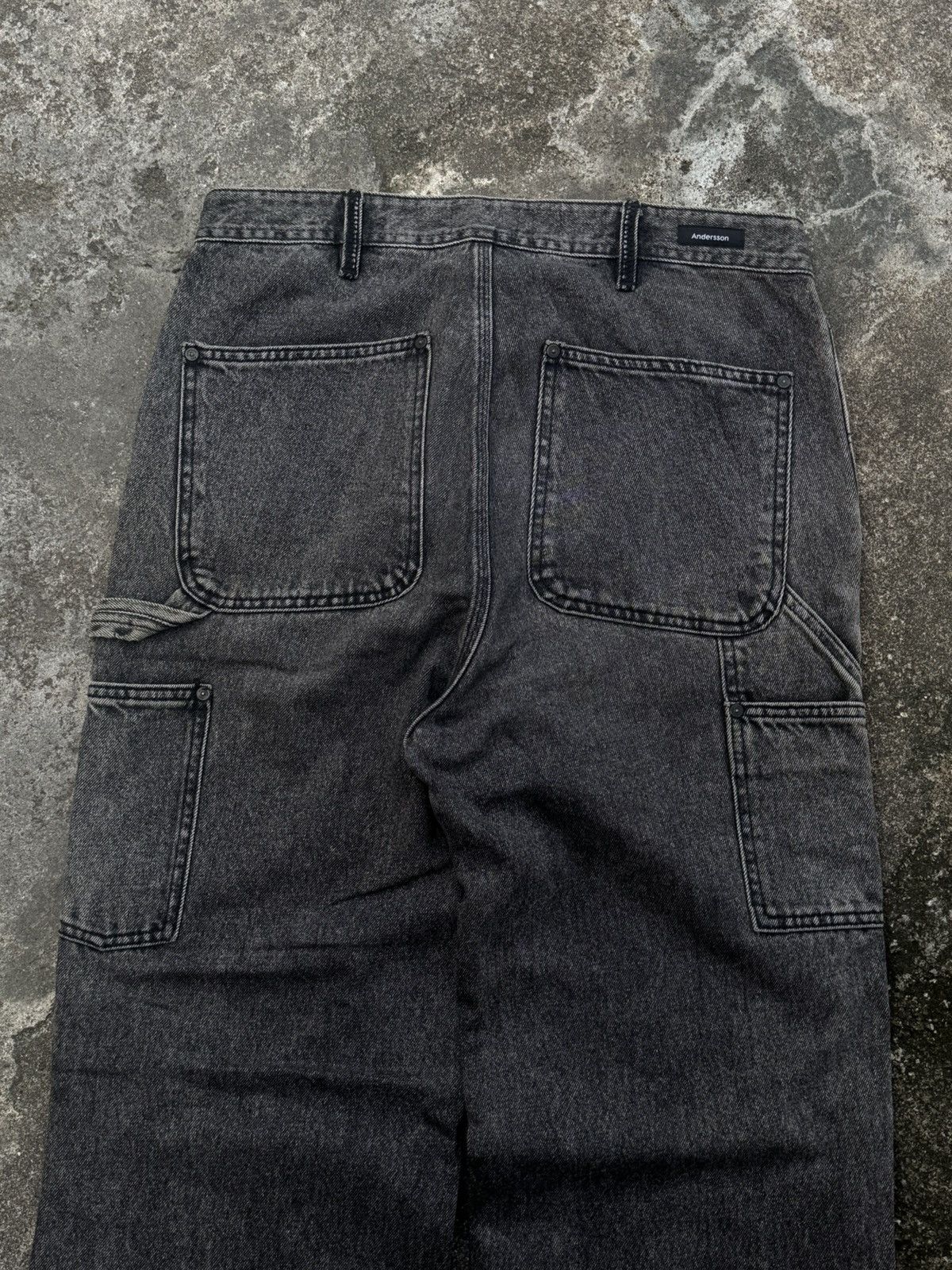 Andersson Bell Andersson Bell Double Knee Carpanter Denim Jeans JW Size US 33 - 4 Thumbnail