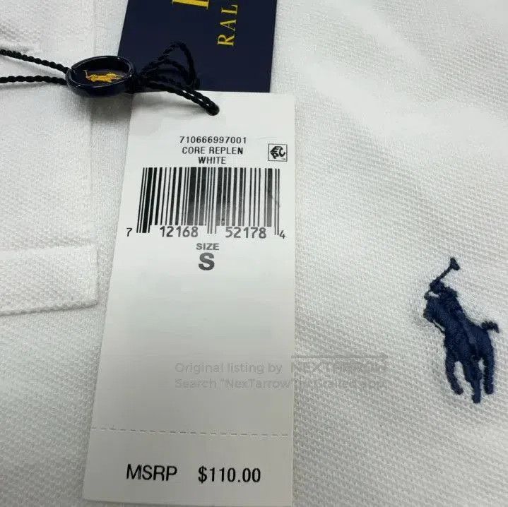 Polo Ralph Lauren Polo Ralph Lauren Men's Solid Logo Embroidered Polo Shirt. Size US S / EU 44-46 / 1 - 6 Thumbnail