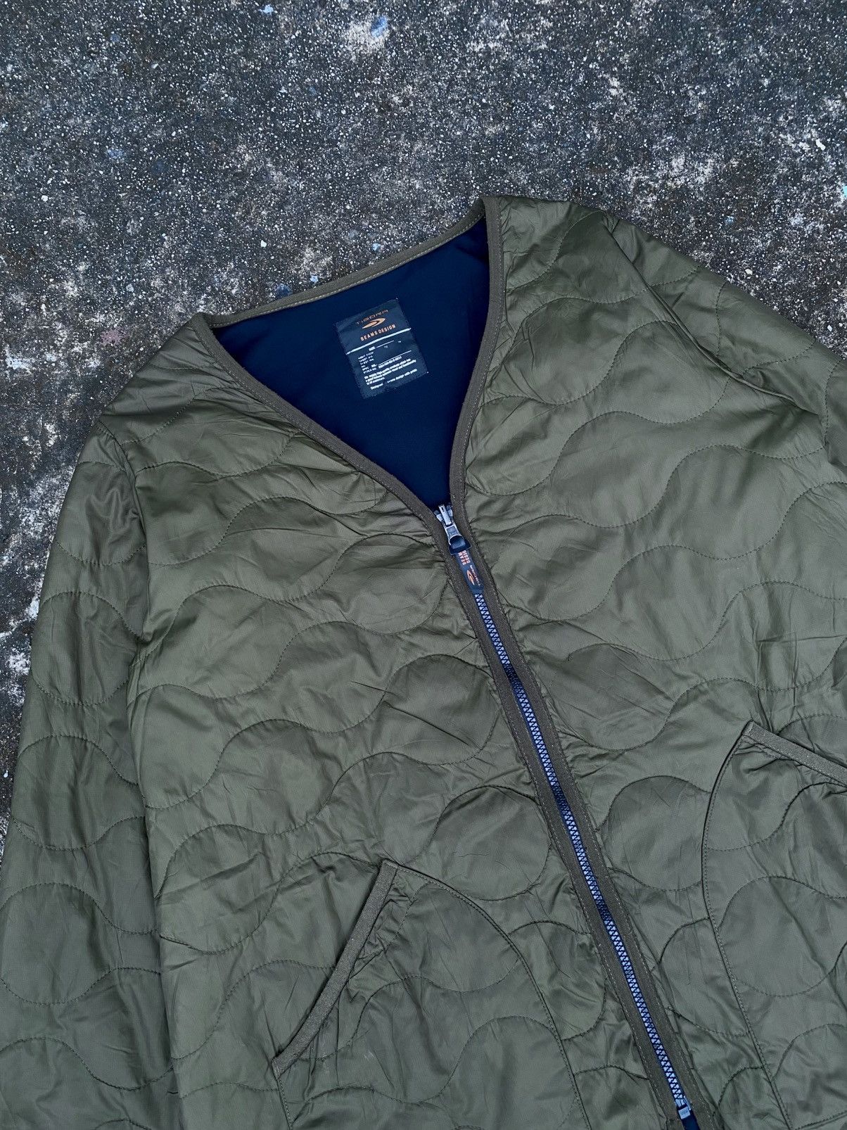 Beams Plus Beams Design Tigora Military Quilted Jacket Size US L / EU 52-54 / 3 - 5 Thumbnail