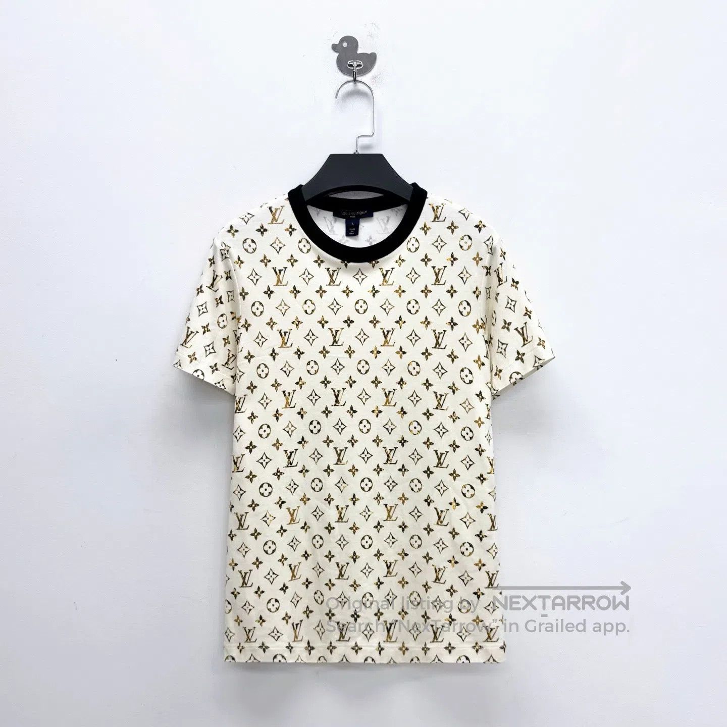 Louis Vuitton Louis Vuitton SS24 Beige Monogram All-Over Print Short Sle Size S / US 4 / IT 40 - 1 Thumbnail