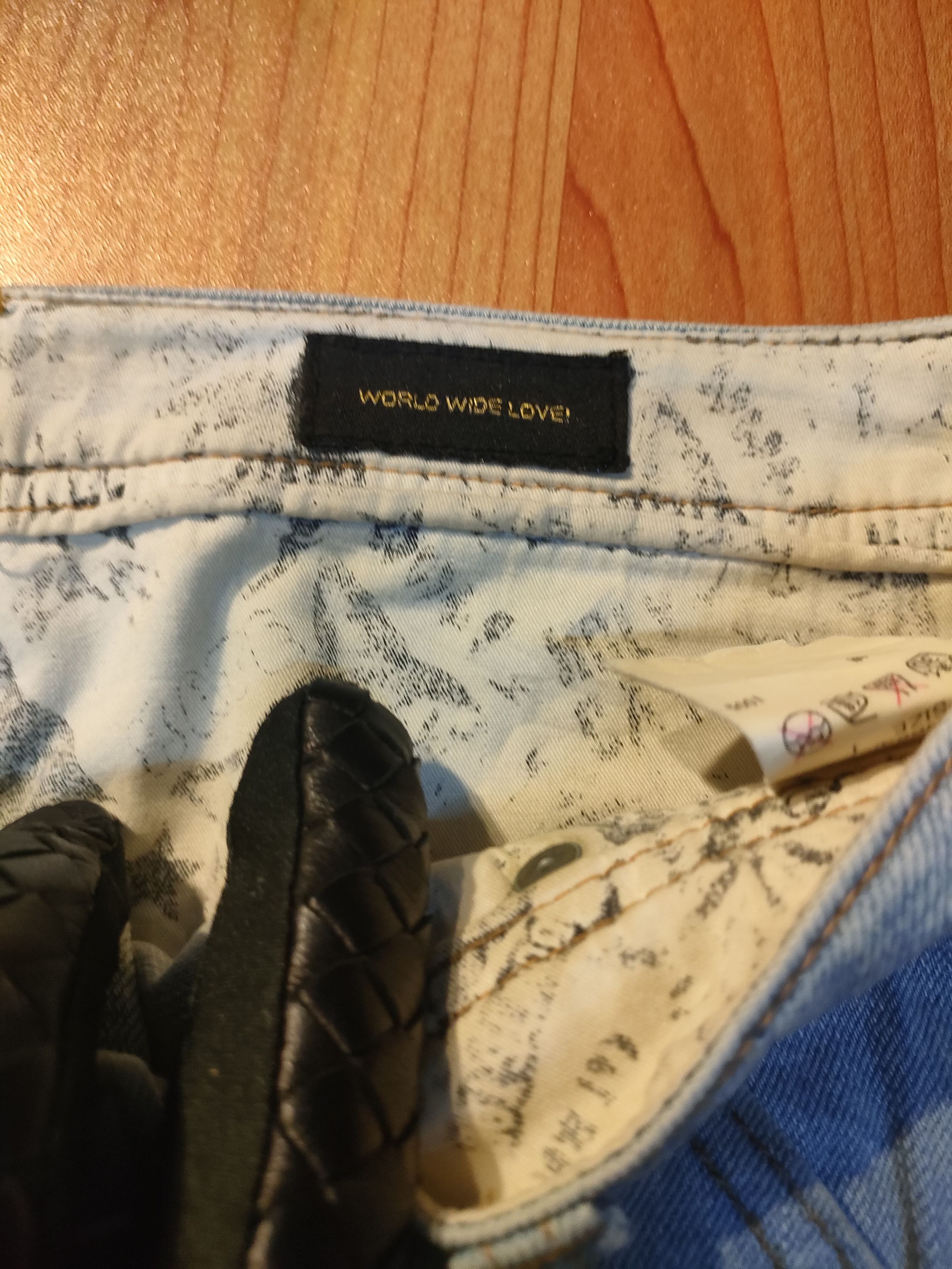 Worldwide Youth World Wide Love Art Jeans Size US 32 / EU 48 - 6 Thumbnail