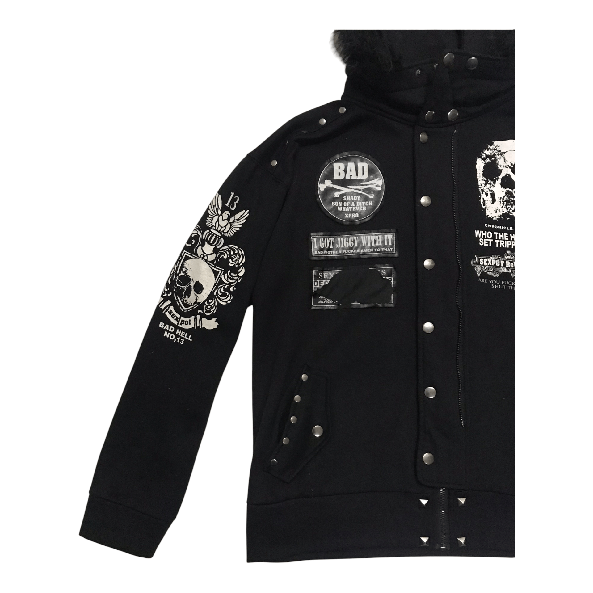 Hysteric Glamour × If Six Was Nine × Japanese Brand Sex pot Revenge Fur Hoodie Jacket Size US M / EU 48-50 / 2 - 3 Thumbnail