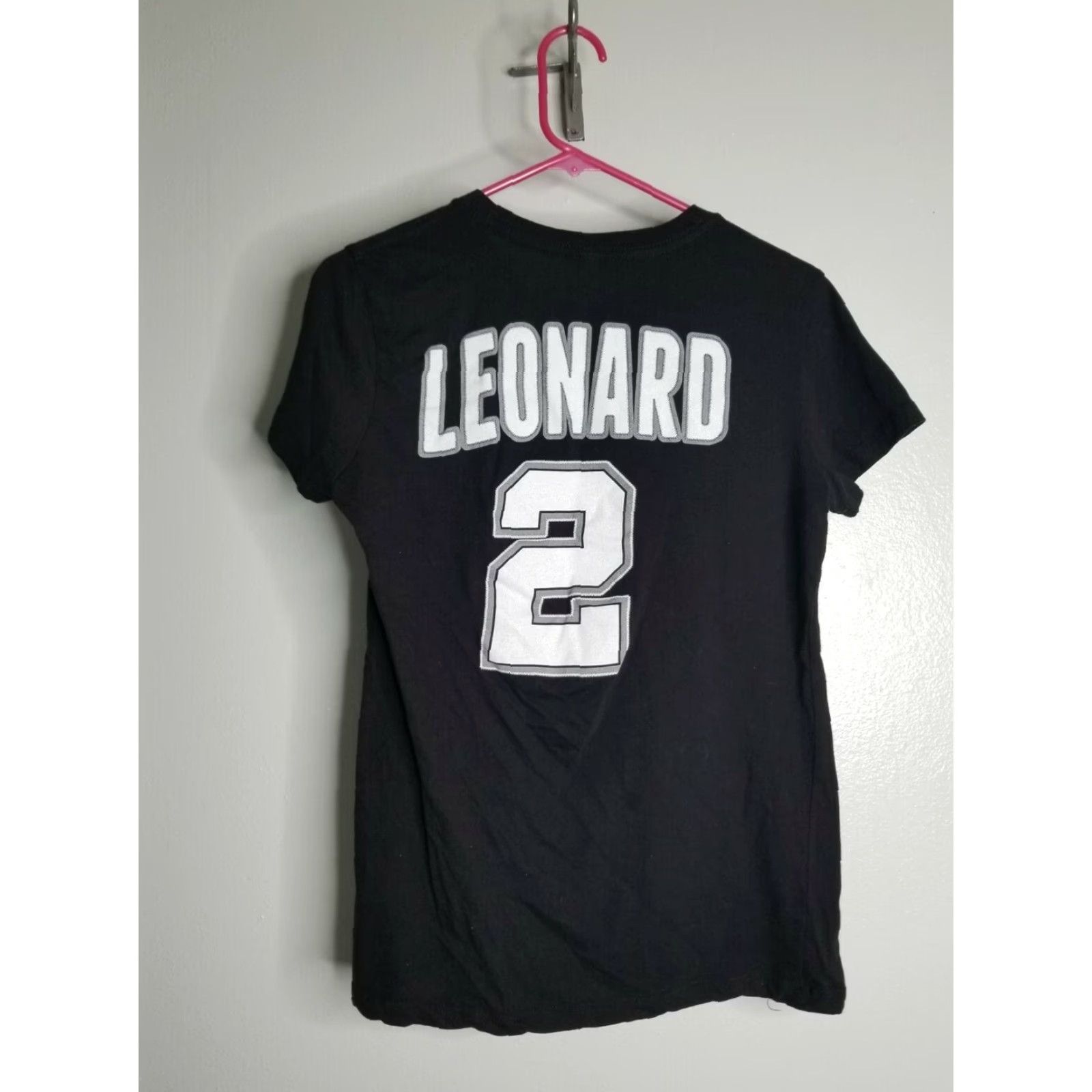 Adidas adidas Womens XL San Antonio Spurs Leonard #2 Double Sided Jersey T-shirt Size XL / US 12-14 / IT 48-50 - 2 Thumbnail