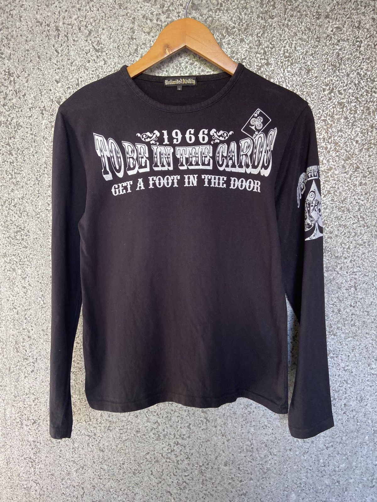 If Six Was Nine 🔥 Vintage House of Card t shirt long sleeve Size US S / EU 44-46 / 1 - 3 Thumbnail