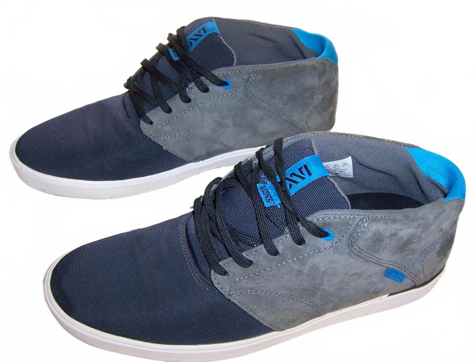 Vans Vans Secant - LXVI Collection-2012 Grey/Black/Blue Men's 9.5 Size US 9.5 / EU 42-43 - 3 Thumbnail