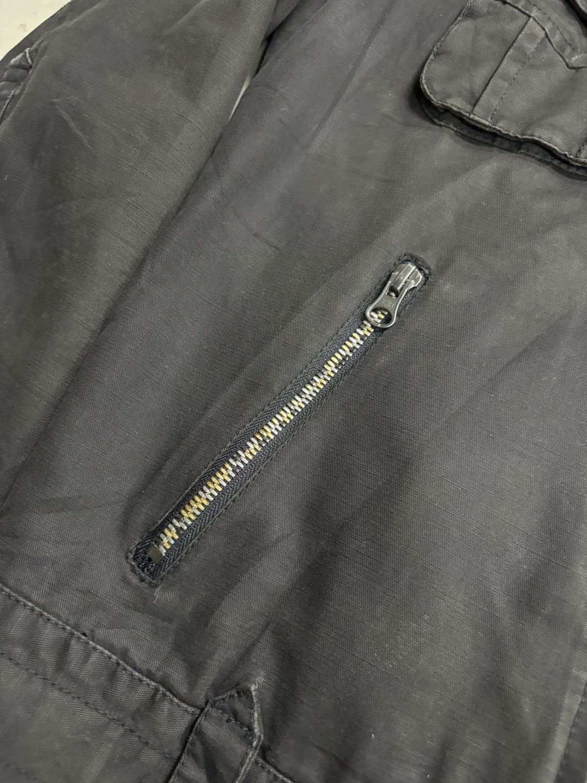 GOA avant-garde military cargo jacket Jacket Kmrii Lgb Ifsix Size US M / EU 48-50 / 2 - 6 Thumbnail