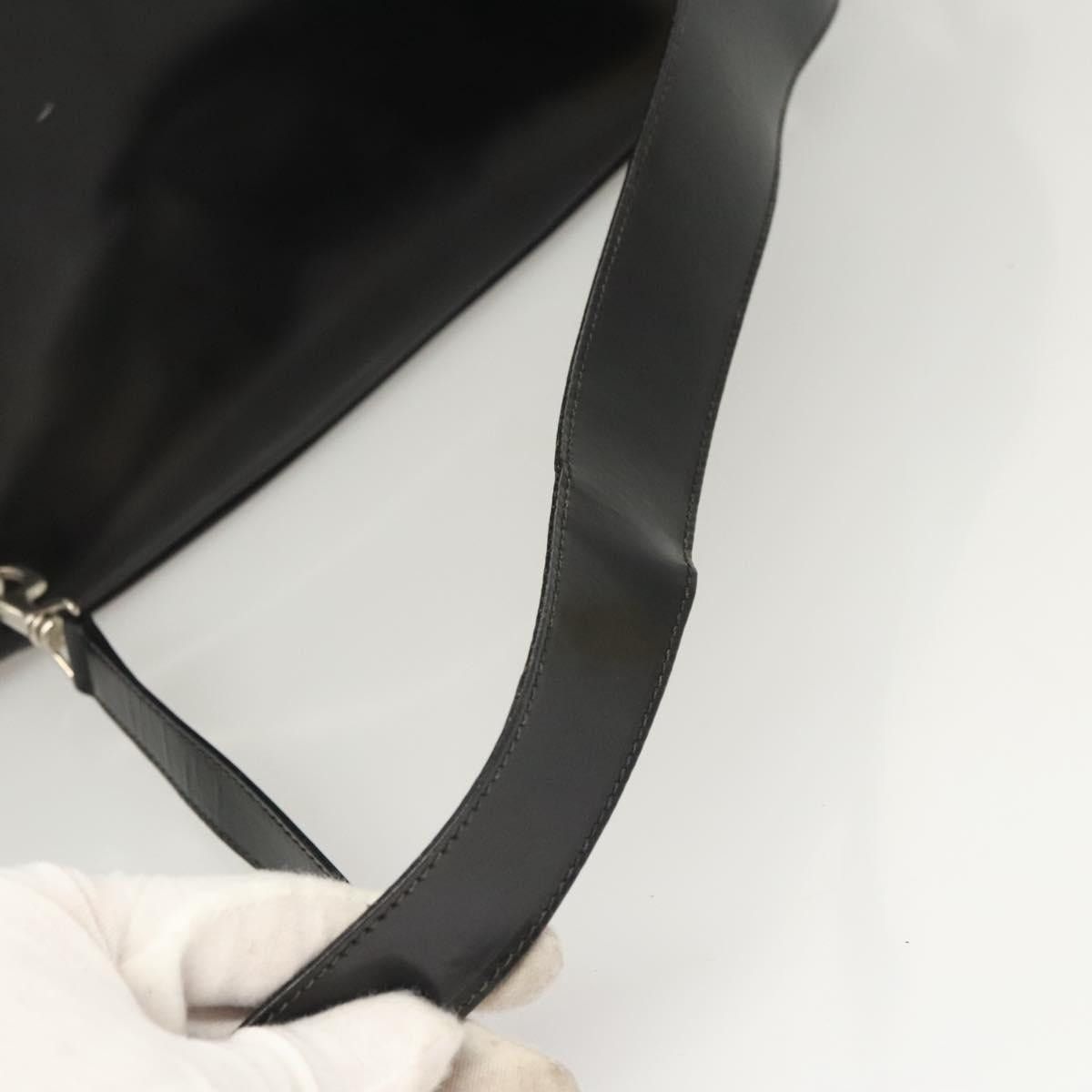 Gucci GUCCI Bamboo Shoulder Bag Enamel Black Silver 003 3444 003 Size ONE SIZE - 7 Thumbnail