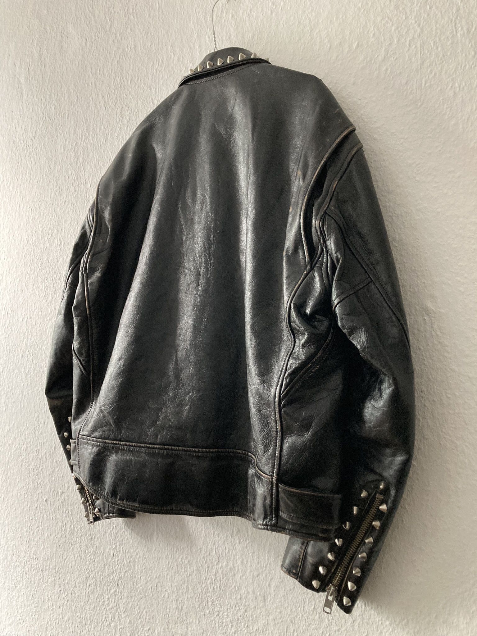 Blackmeans Blackmeans Ltd. Edition Sid Vicious Biker Leather Jacket XL Size US XL / EU 56 / 4 - 13 Thumbnail