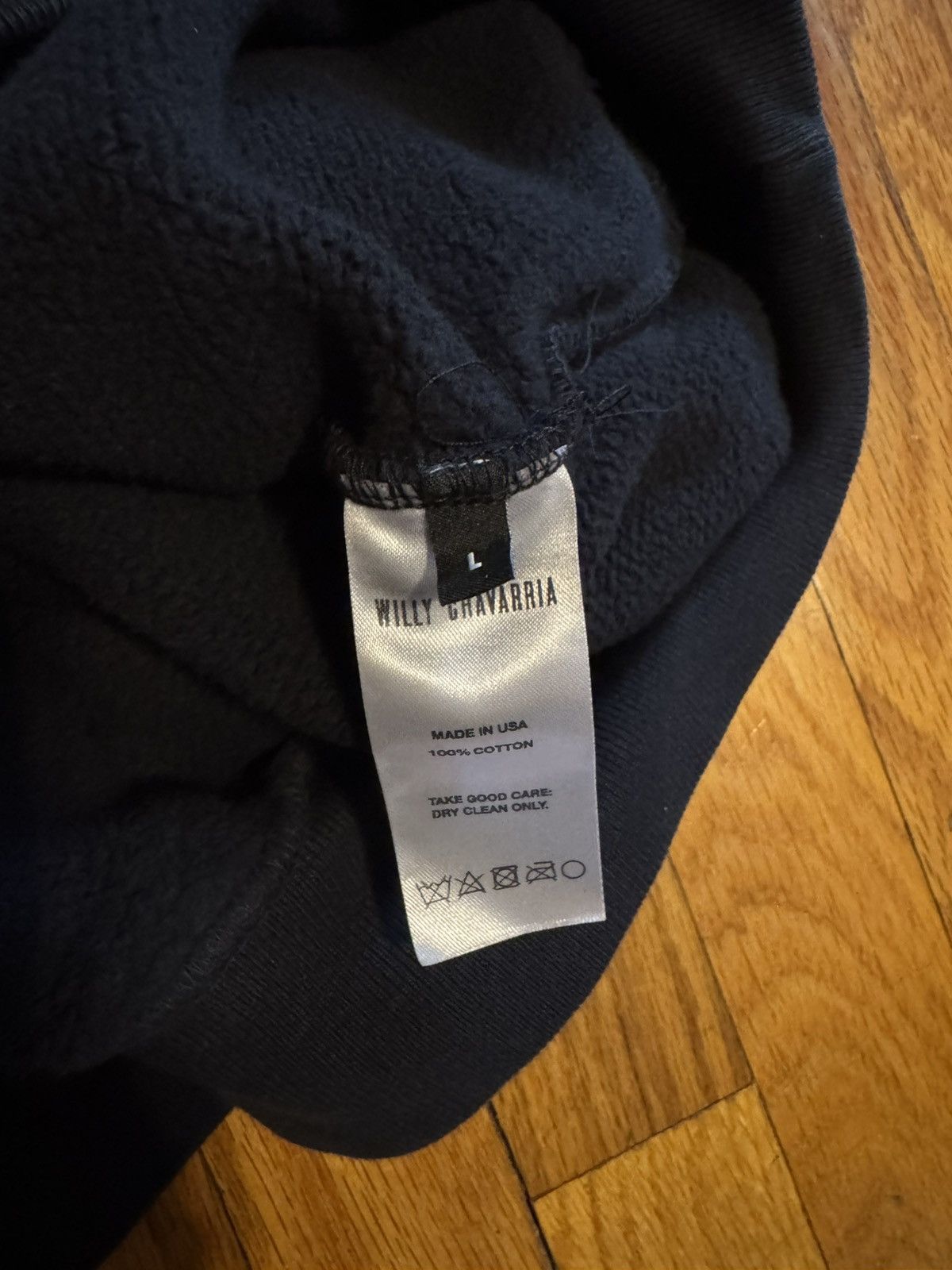 Willy Chavarria Cool Willy Chavarria Heavyweight boxy hoodie Size US L / EU 52-54 / 3 - 4 Thumbnail