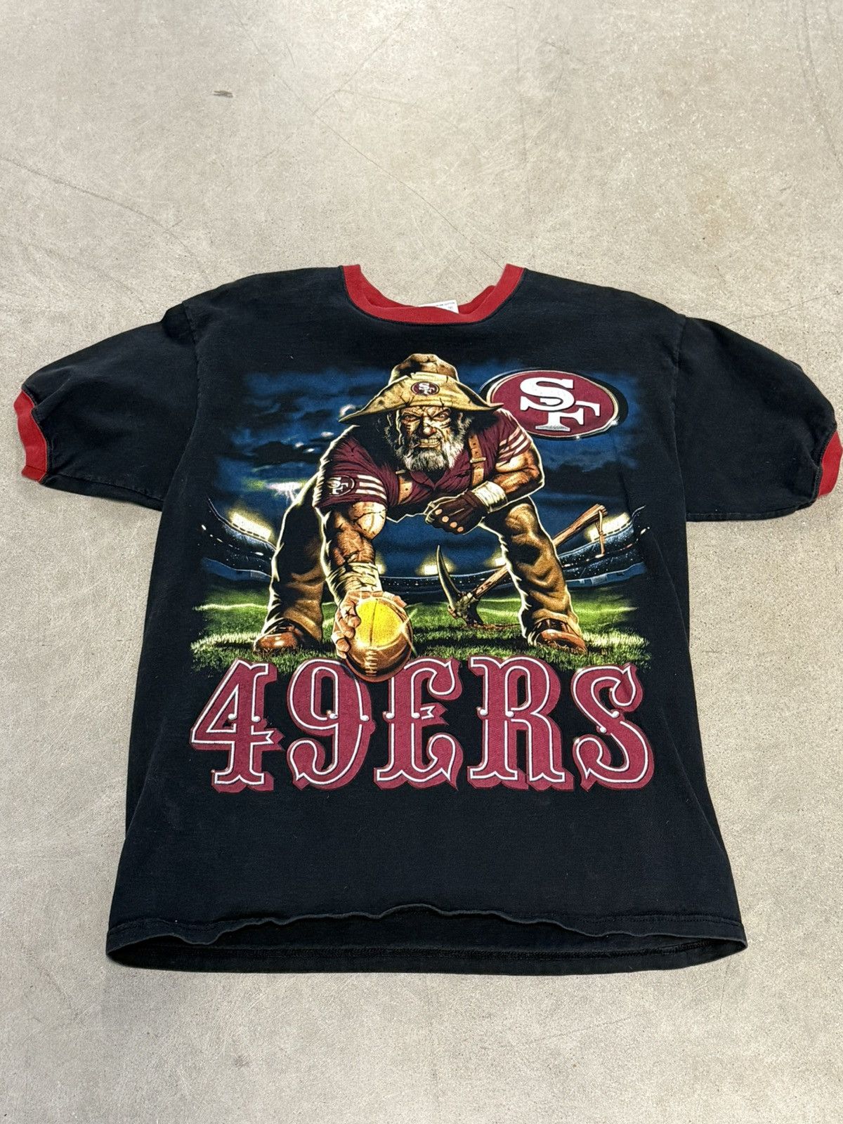 TEE JAYS VTG 90's Tee Jays San Francisco 49ers Sourdough Sam Shirt Size US L / EU 52-54 / 3 - 1 Thumbnail