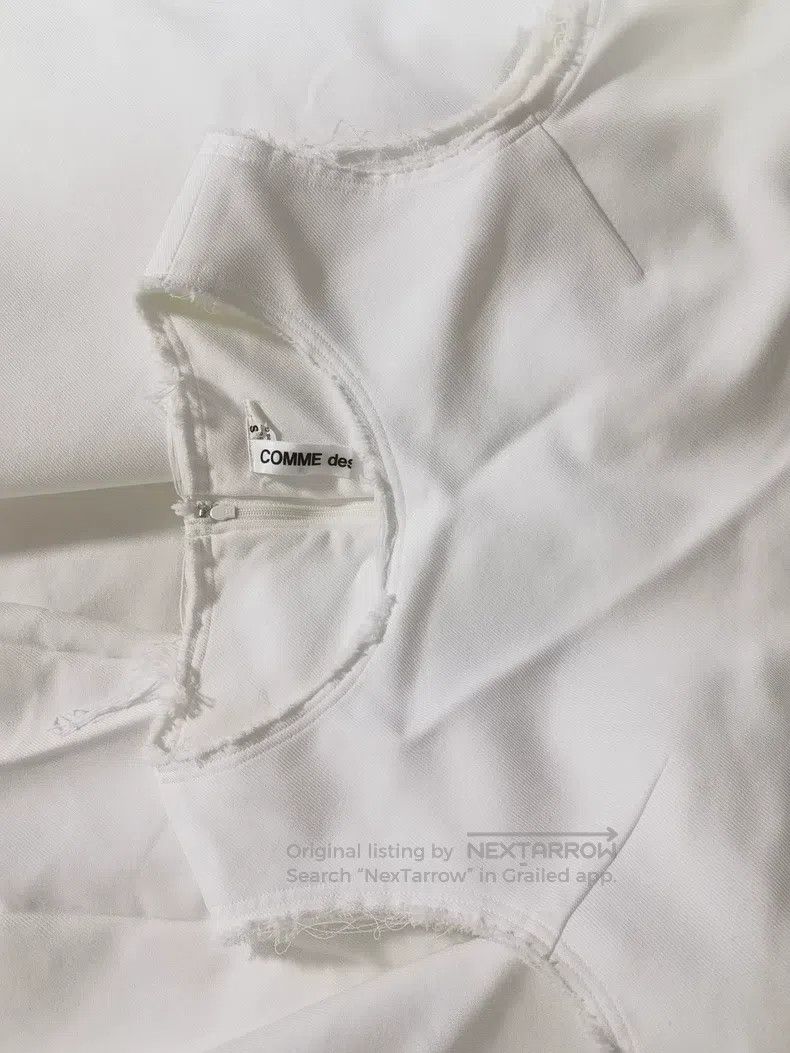 Comme des Garcons Comme des Garcons Heavy duty sleeveless white dress Size S / US 4 / IT 40 - 3 Thumbnail