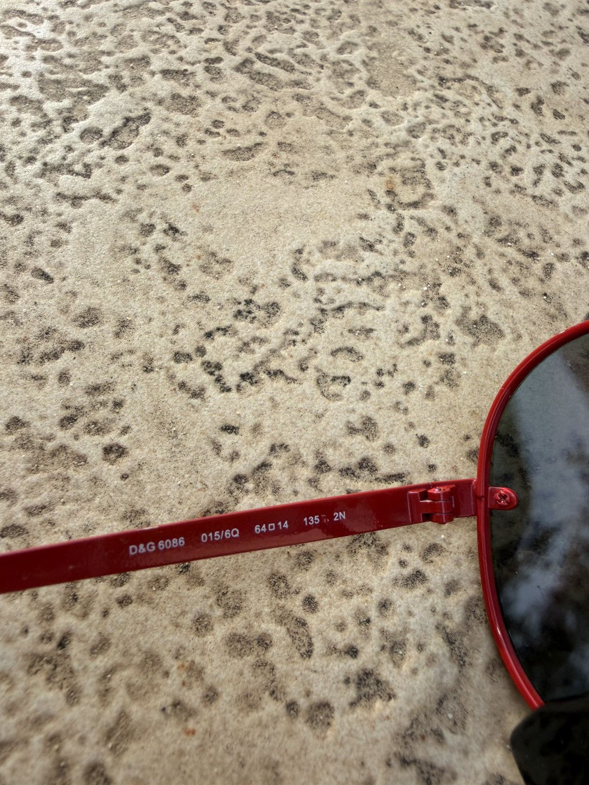 Dolce & Gabbana Dolce&Gabbana Sunglasses Red D&G 6086 Size ONE SIZE - 6 Thumbnail