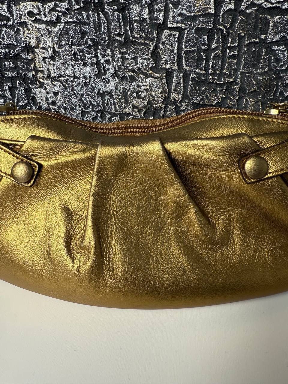 Salvatore Ferragamo Salvatore Ferragamo Gold Chain Shoulder Bag Size ONE SIZE - 8 Thumbnail