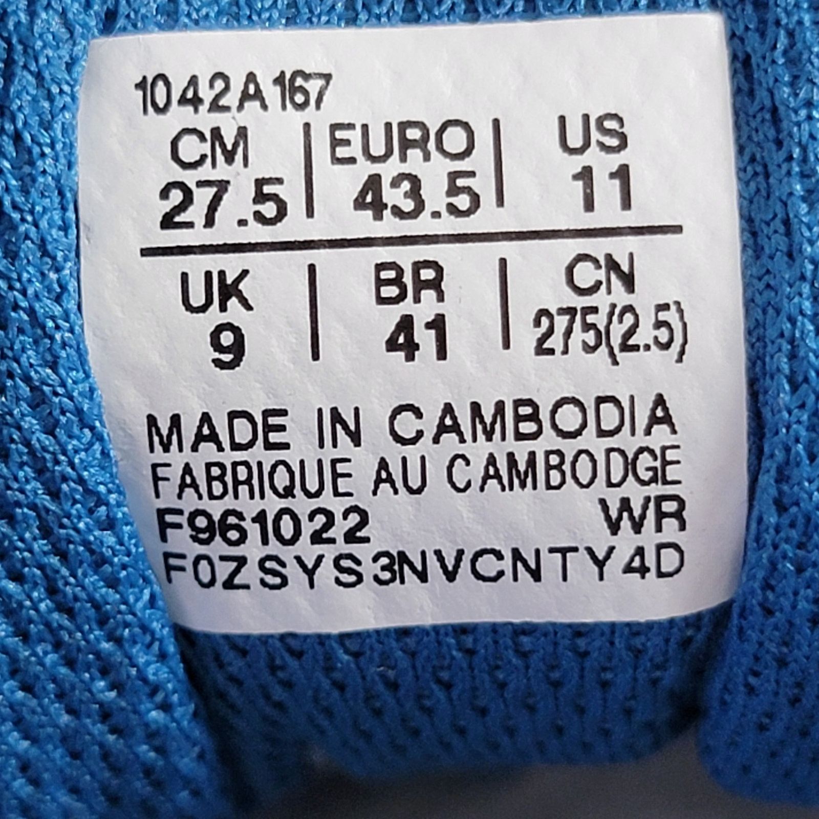 Asics ASICS Wmns Gel Dedicate 7 'Sky White' Sz 11 1042A167 405 Size US 11 / IT 41 - 8 Thumbnail