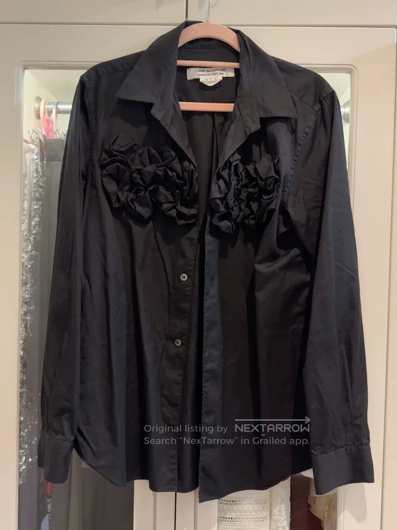 Comme des Garcons Comme Des Garcons Main Line Women's Shirt Black Shirt Cott Size L / US 10 / IT 46 - 1 Thumbnail