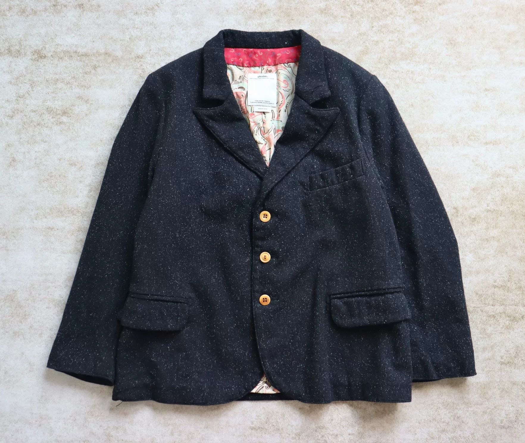 Visvim Visvim Granger Blazer in Melange Wool Size US S / EU 44-46 / 1 - 1 Thumbnail