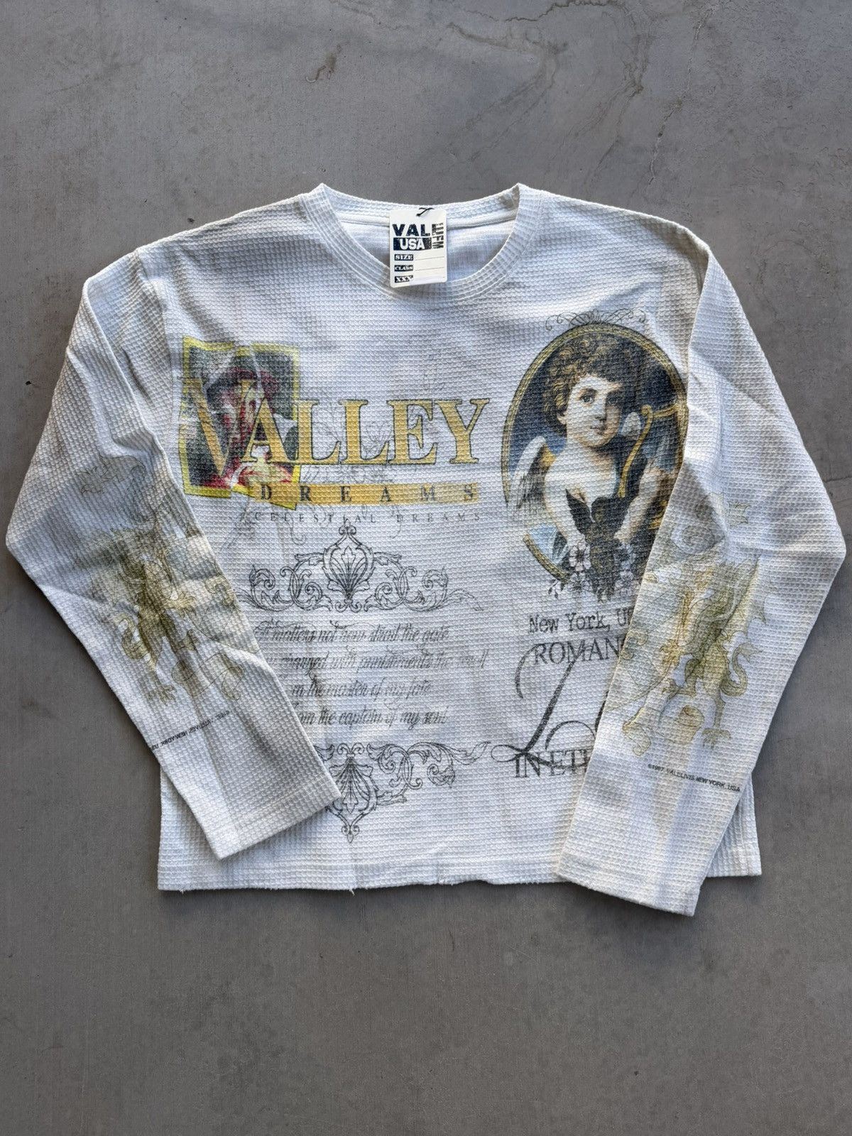 Vale Vale Forever “Celestial” White Thermal Long Sleeve | Small Size US S / EU 44-46 / 1 - 1 Thumbnail