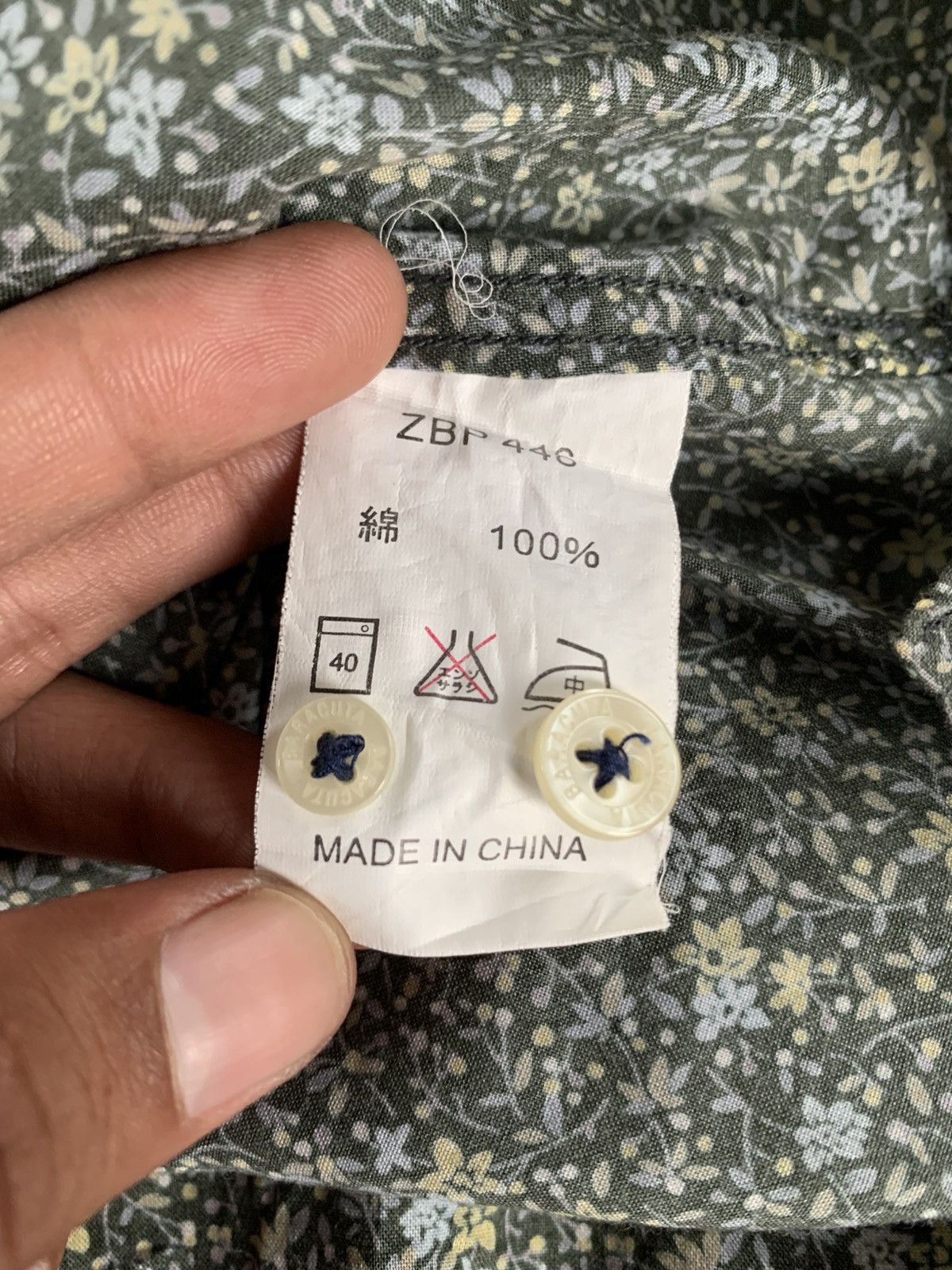 Baracuta × Vintage 80s baracuta floral shirt premier collection Size US M / EU 48-50 / 2 - 5 Thumbnail