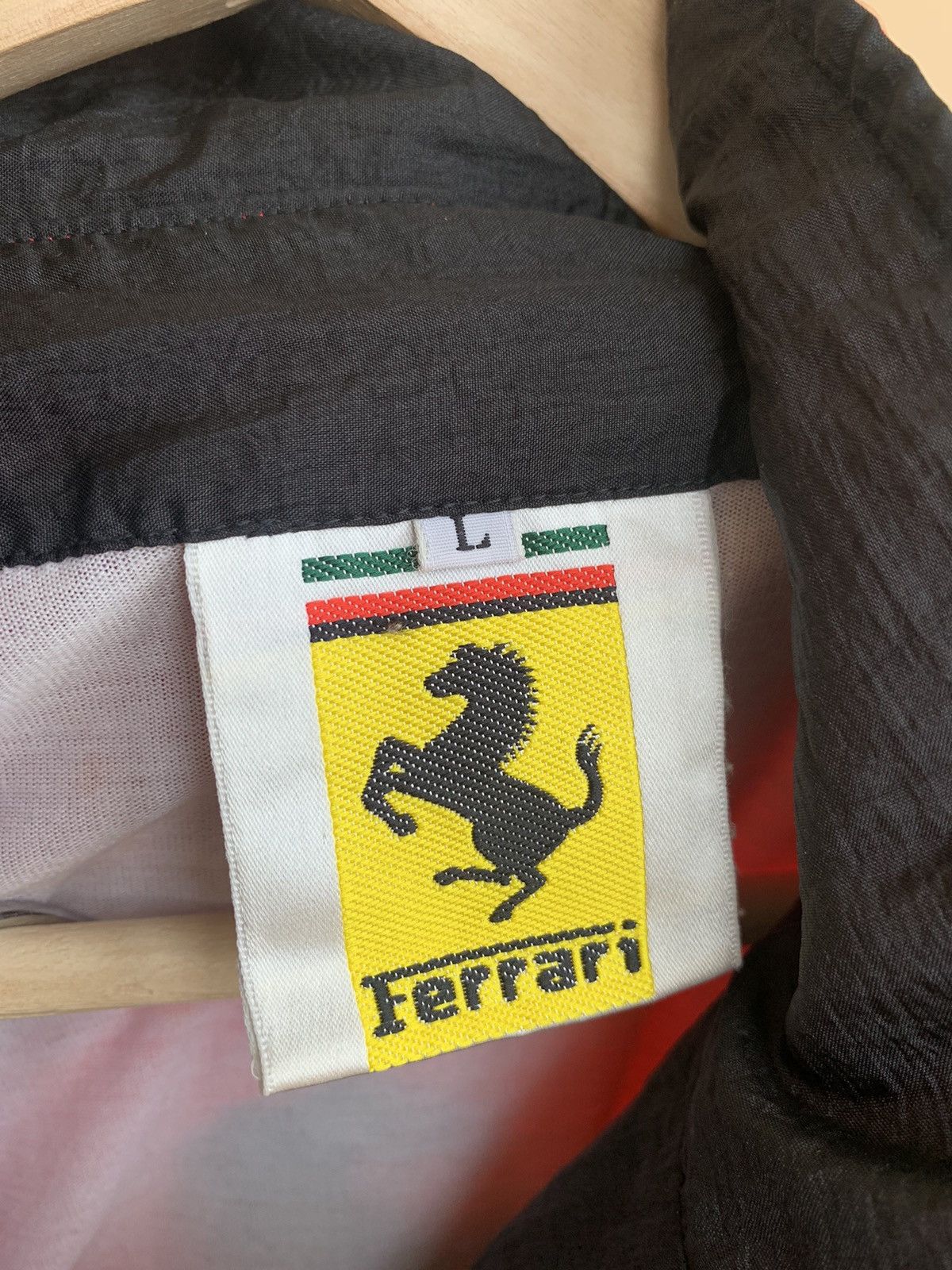 Ferrari Formula 1 World Championship Racing Nylon Jacket Vintage 90s Size US L / EU 52-54 / 3 - 13 Thumbnail