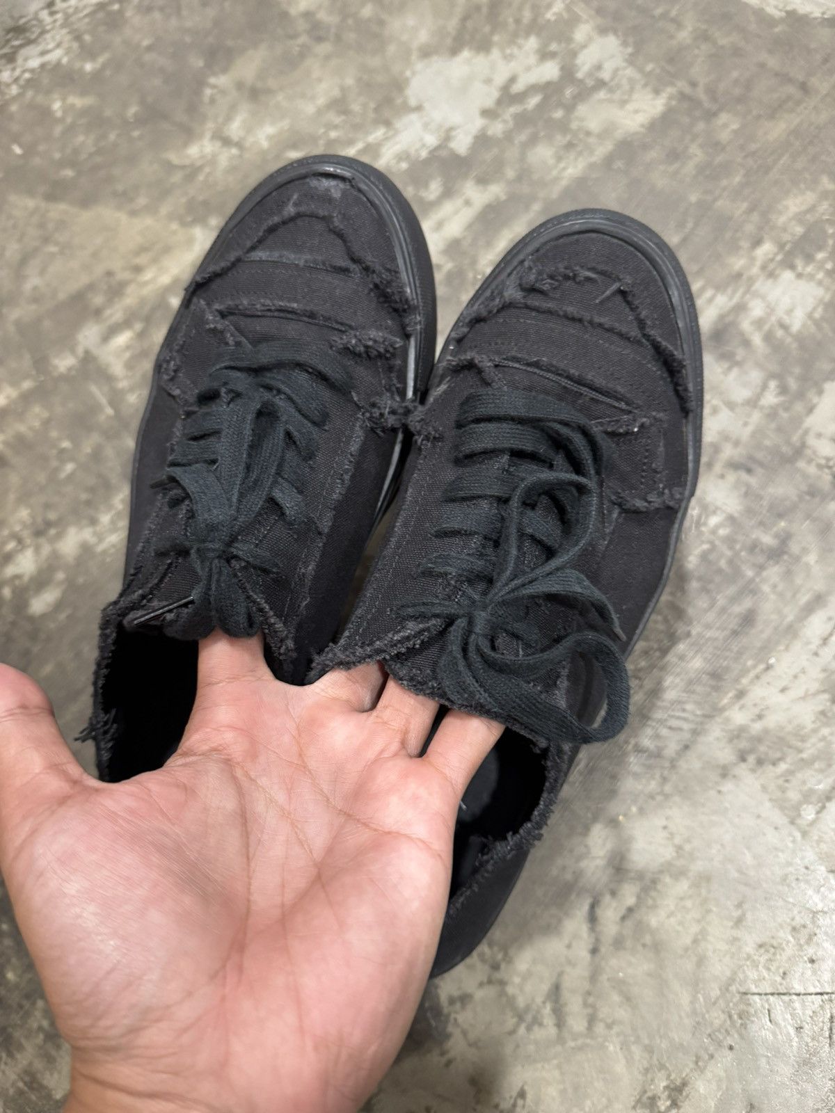 Yohji Yamamoto DISTRESSED YOHJI YAMAMOTO POUR HOMME SHOES Size US 7.5 / EU 40-41 - 3 Thumbnail