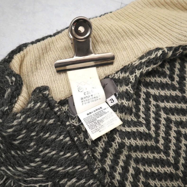 Yohji Yamamoto Yohji Yamamoto Yohji Yamamoto 2001AW Knit Zip Jacket Size US M / EU 48-50 / 2 - 4 Thumbnail
