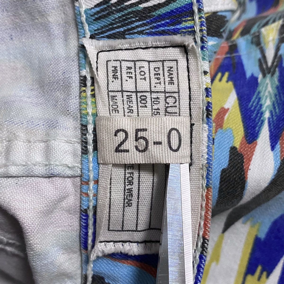 Current/Elliot Current/Elliott Full Printed Multicolour Arrow Stretch Jeans Size 25" / US 0 / IT 36 - 19 Thumbnail