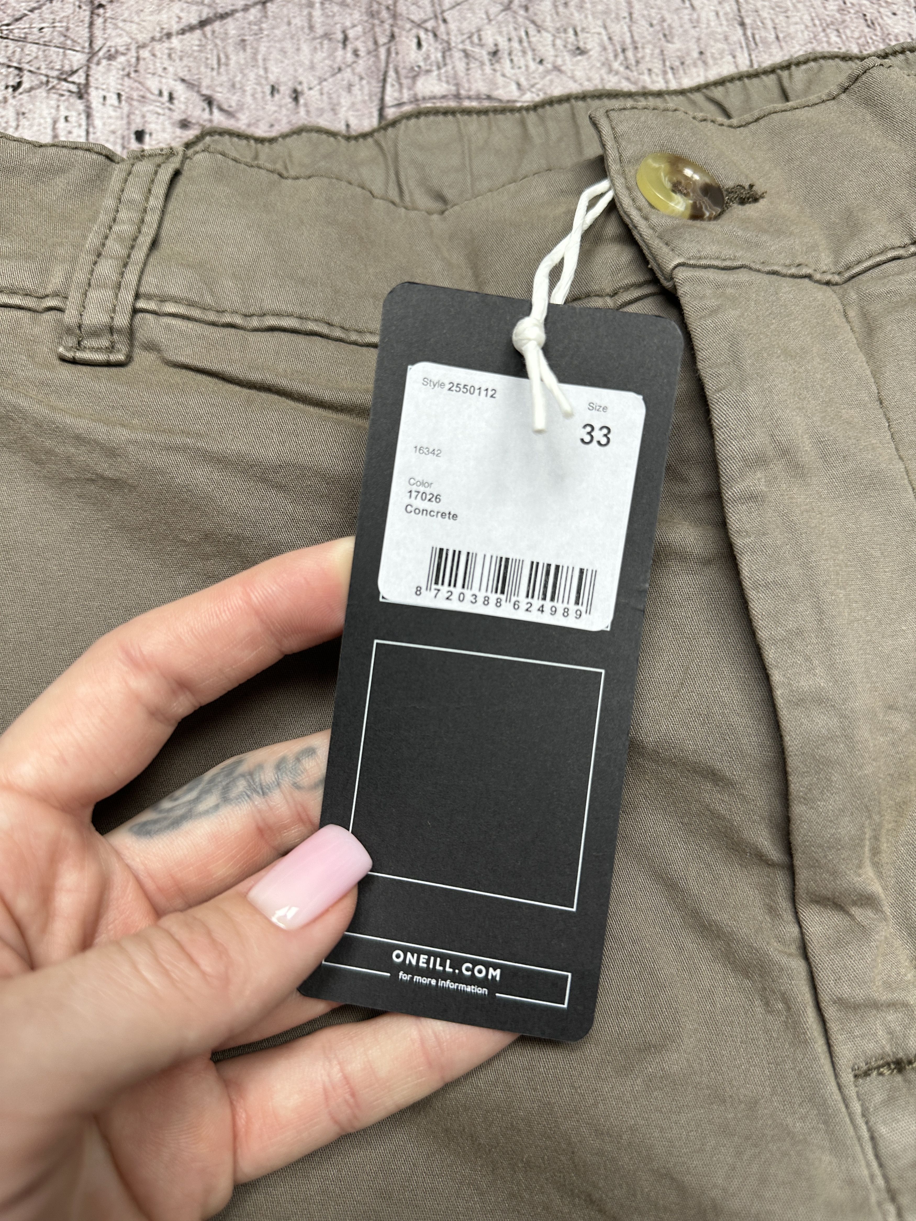 O'Neill NEW! O'Neill Mens Cargo Pants Size US 33 - 4 Thumbnail