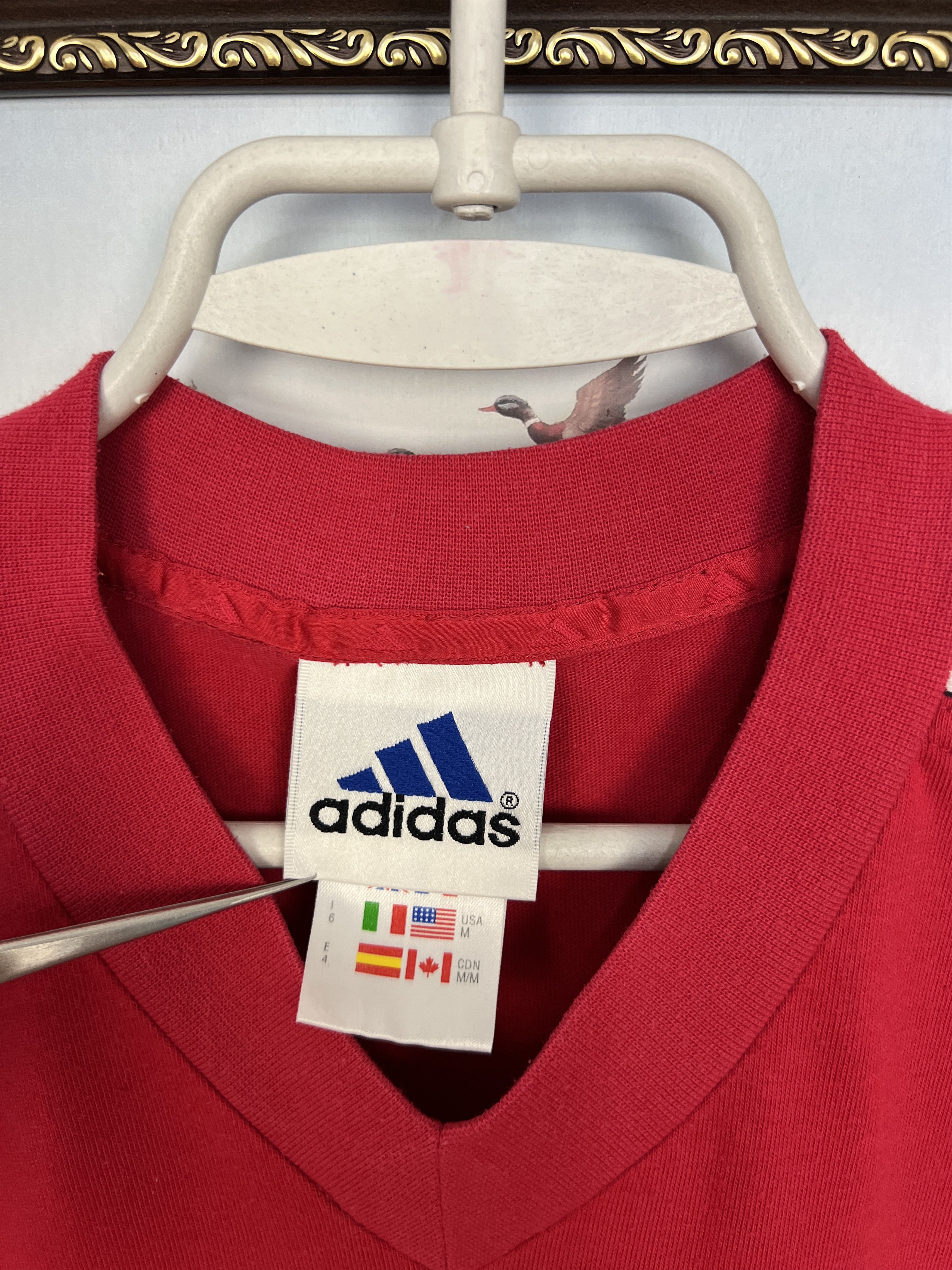 Adidas Vintage 90's Adidas Nurnberg Football Template Shirt Soccer Size US M / EU 48-50 / 2 - 8 Thumbnail