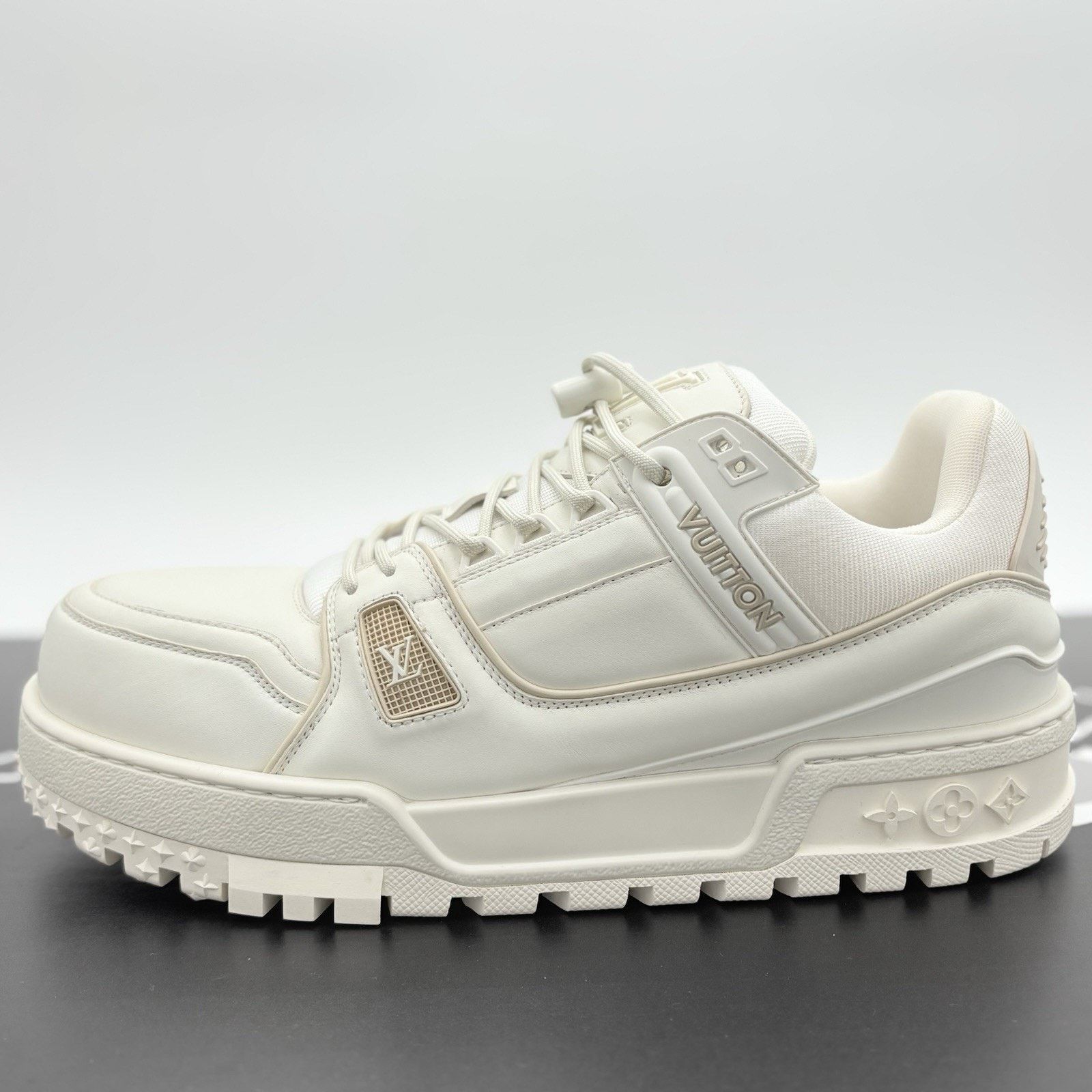 Louis Vuitton Louis Vuitton Maxi Trainer ' White ' | WORN ONCE! Size US 11.5 / EU 44-45 - 8 Thumbnail