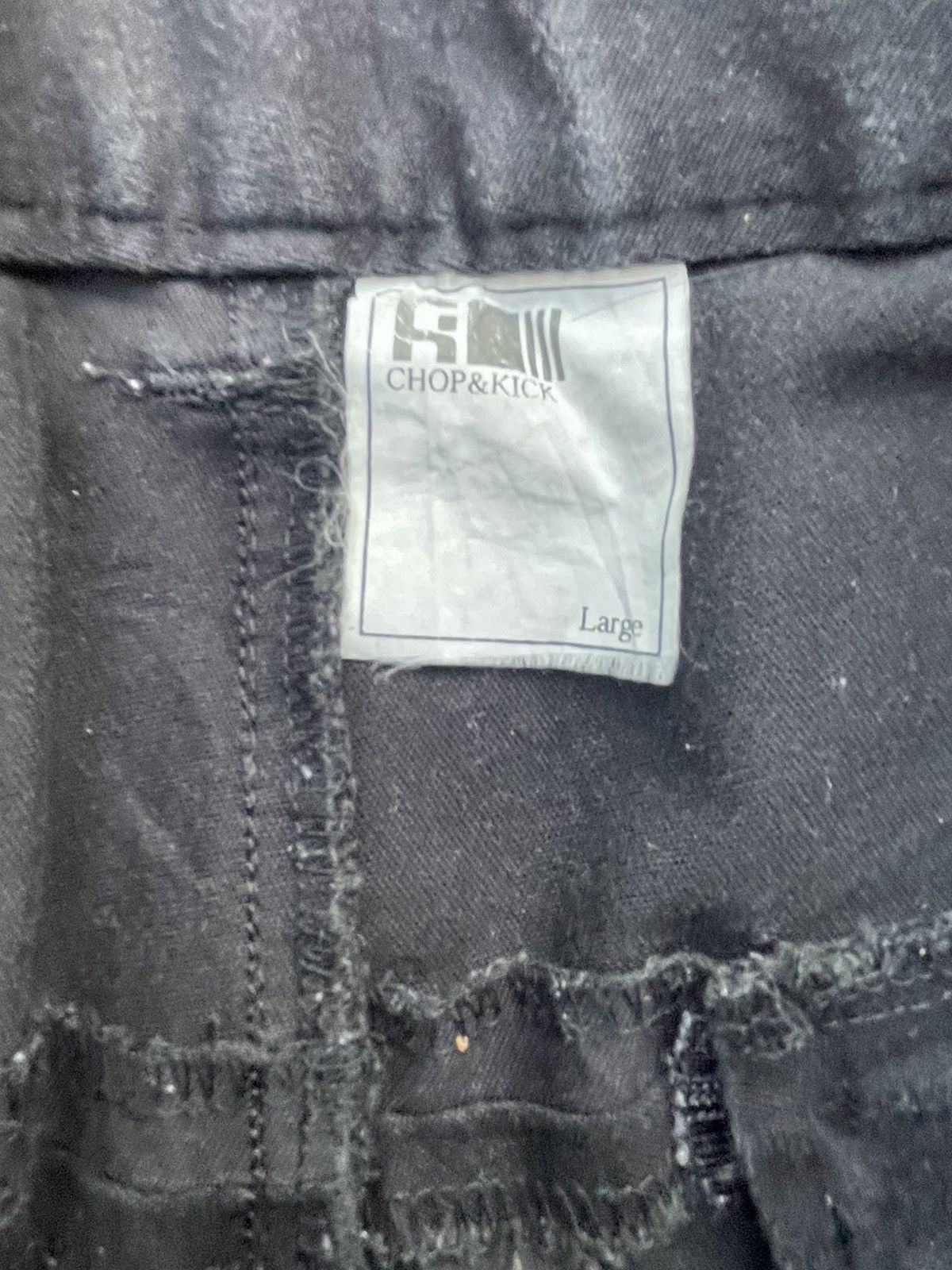 If Six Was Nine × Japanese Brand × Le Grande Bleu (L.G.B.) Chop & Kick Faded Trouser Size US 34 / EU 50 - 15 Thumbnail