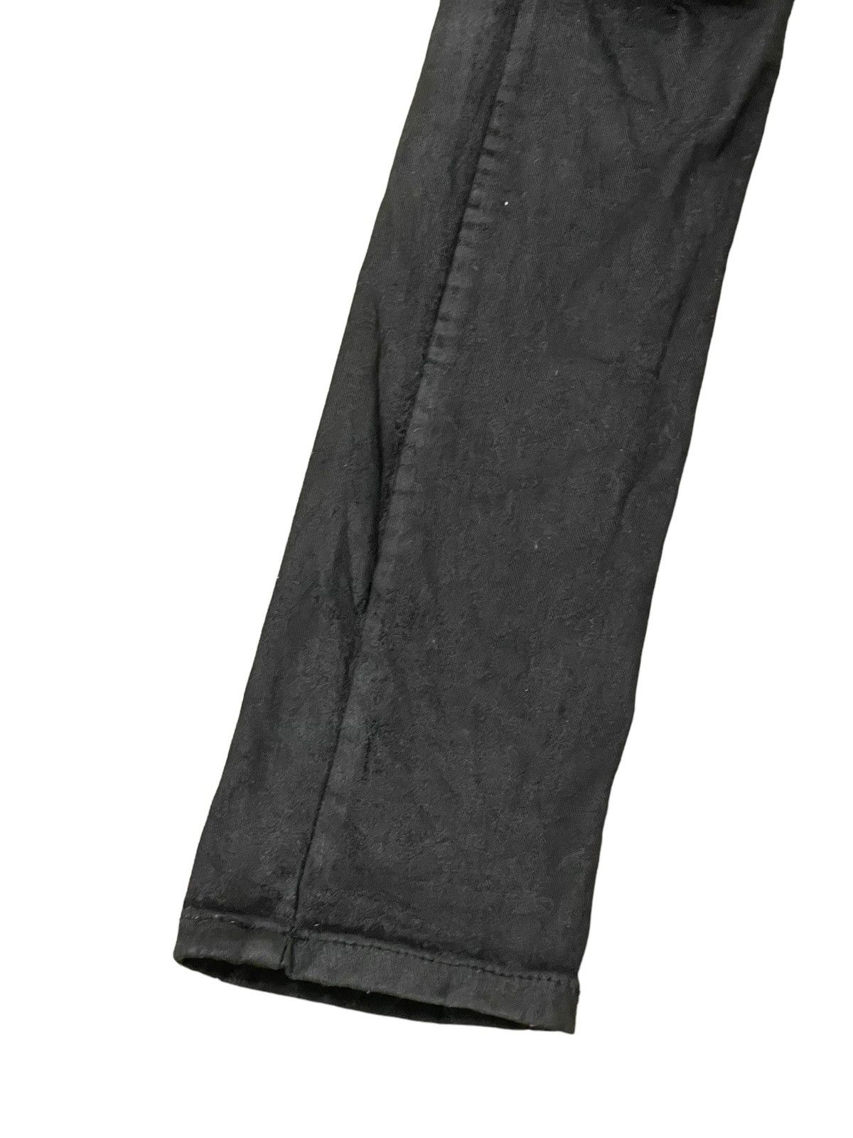 Japanese Brand Cargo Skinny Stretch Glamour Cotton Waxed Gas Mask 8🟦8 Size US 30 / EU 46 - 6 Thumbnail