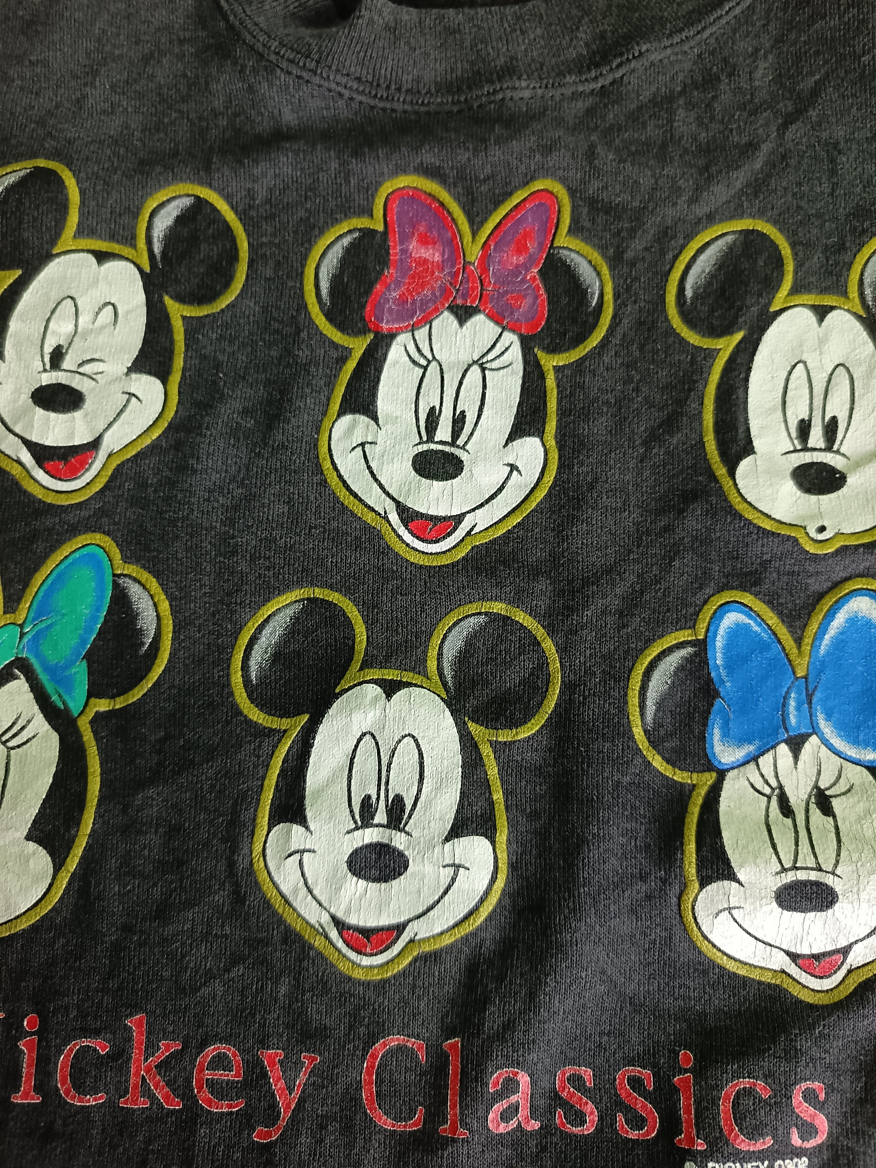 Mickey Mouse × Mickey Unlimited × Vintage Vintage Disney Mickey Classic Sweatshirt Size US M / EU 48-50 / 2 - 5 Thumbnail