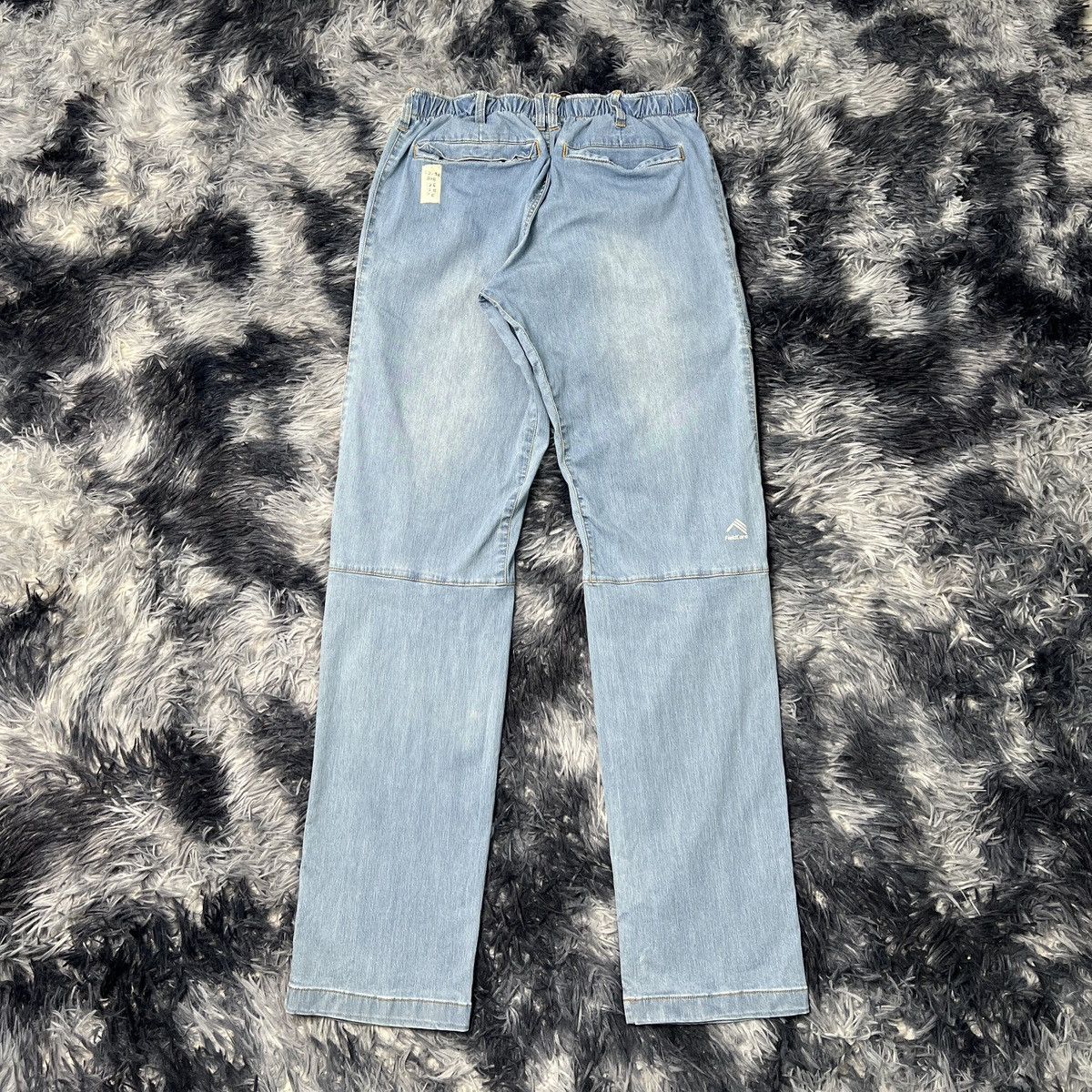 Japanese Brand FieldCore Denim Cargo Pants Size US 33 - 2 Thumbnail
