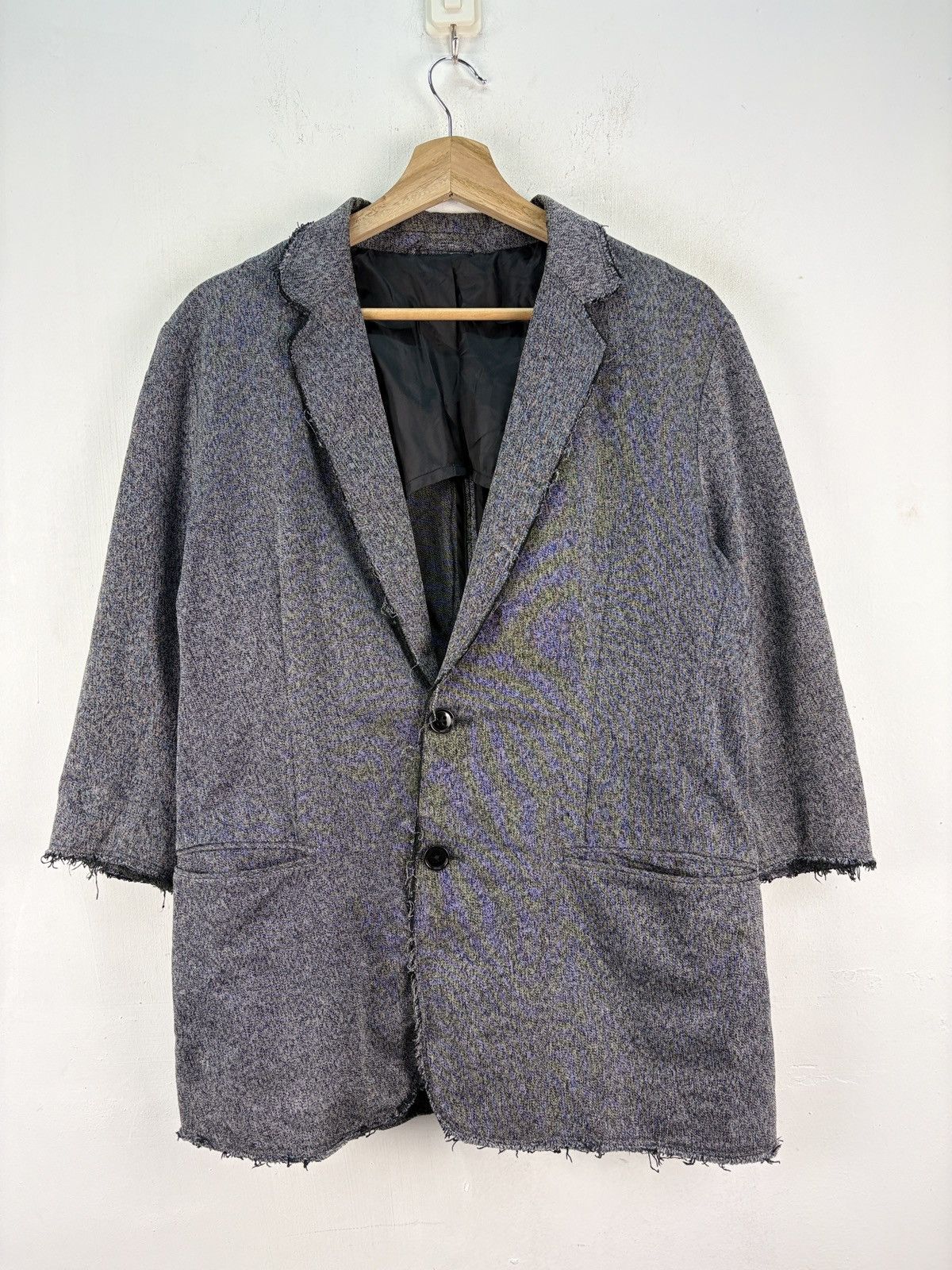 Japanese Brand Vintage Shellac X Semantic design punk coat jacket Size US M / EU 48-50 / 2 - 1 Thumbnail