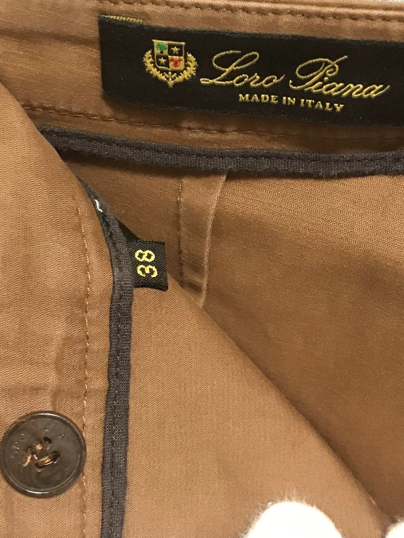 Loro Piana LORO PIANA Jin Kong ultra-fine cotton nine-inch pants Size 25" / US 0 / IT 36 - 5 Thumbnail