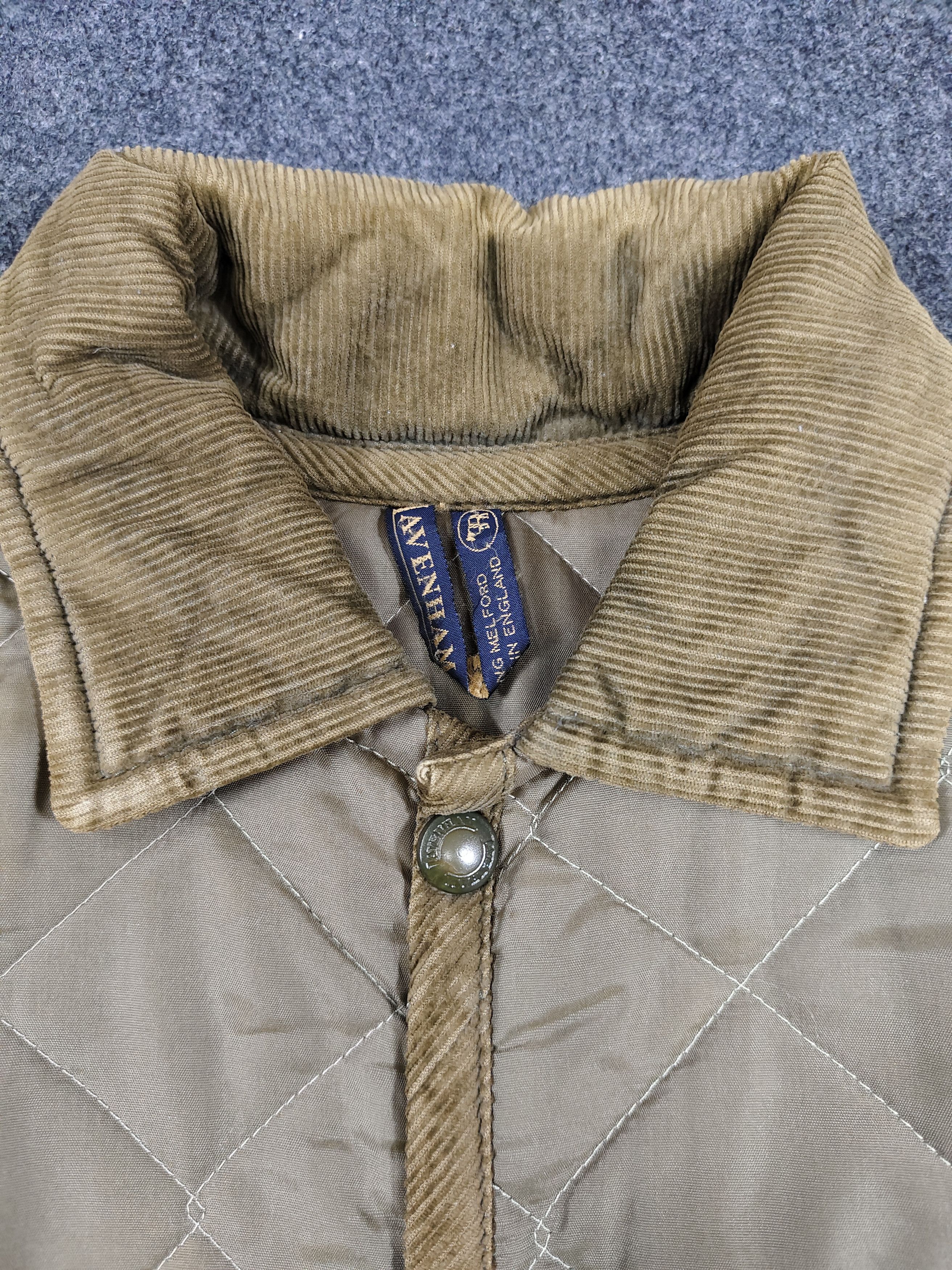 Lavenham 90s Lavenham🇬🇧 Heritage Corduroy Collar Quilted Jacket Size US S / EU 44-46 / 1 - 5 Thumbnail