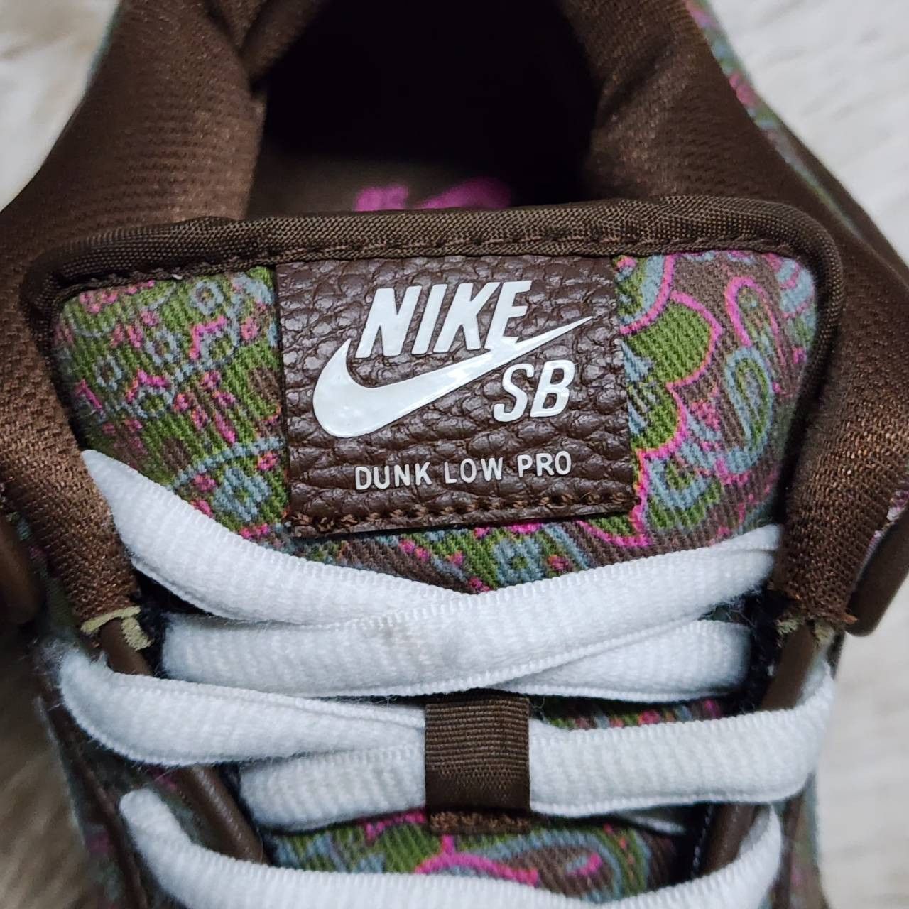 Nike Nike Sb Dunk Low Paisley Brown Size US 8.5 / EU 41-42 - 4 Thumbnail