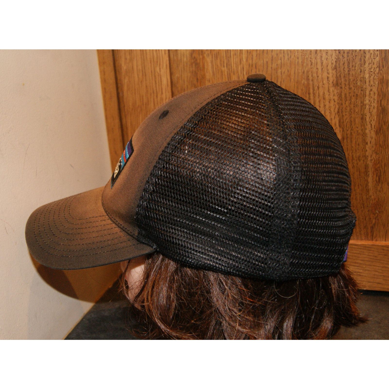Patagonia Patagonia Mountain Logo Trucker Mesh Hat Cap Snapback Size ONE SIZE - 5 Thumbnail