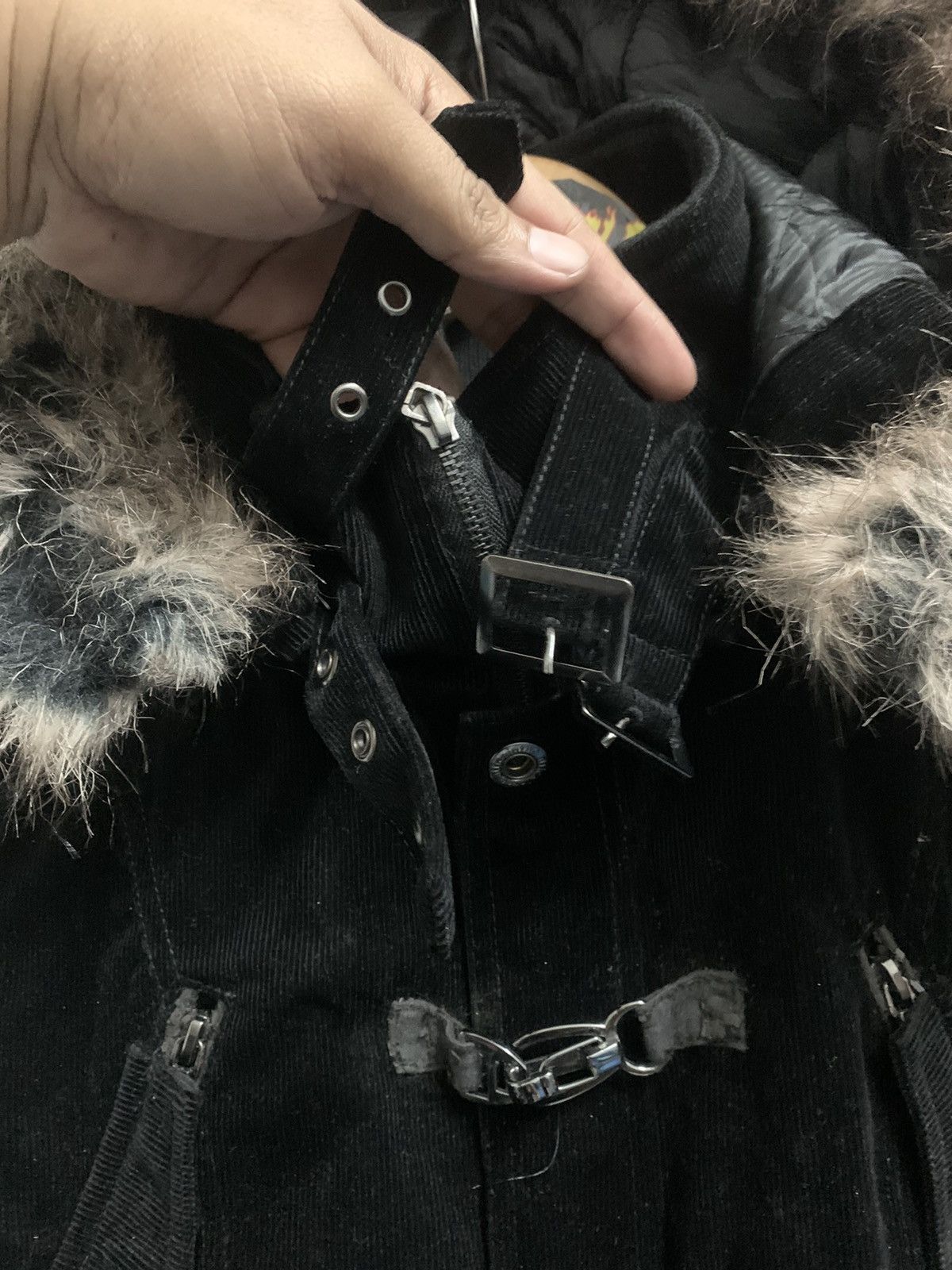 In The Attic In The Attic Long Jacket Hooded Punk Style Size US M / EU 48-50 / 2 - 9 Thumbnail