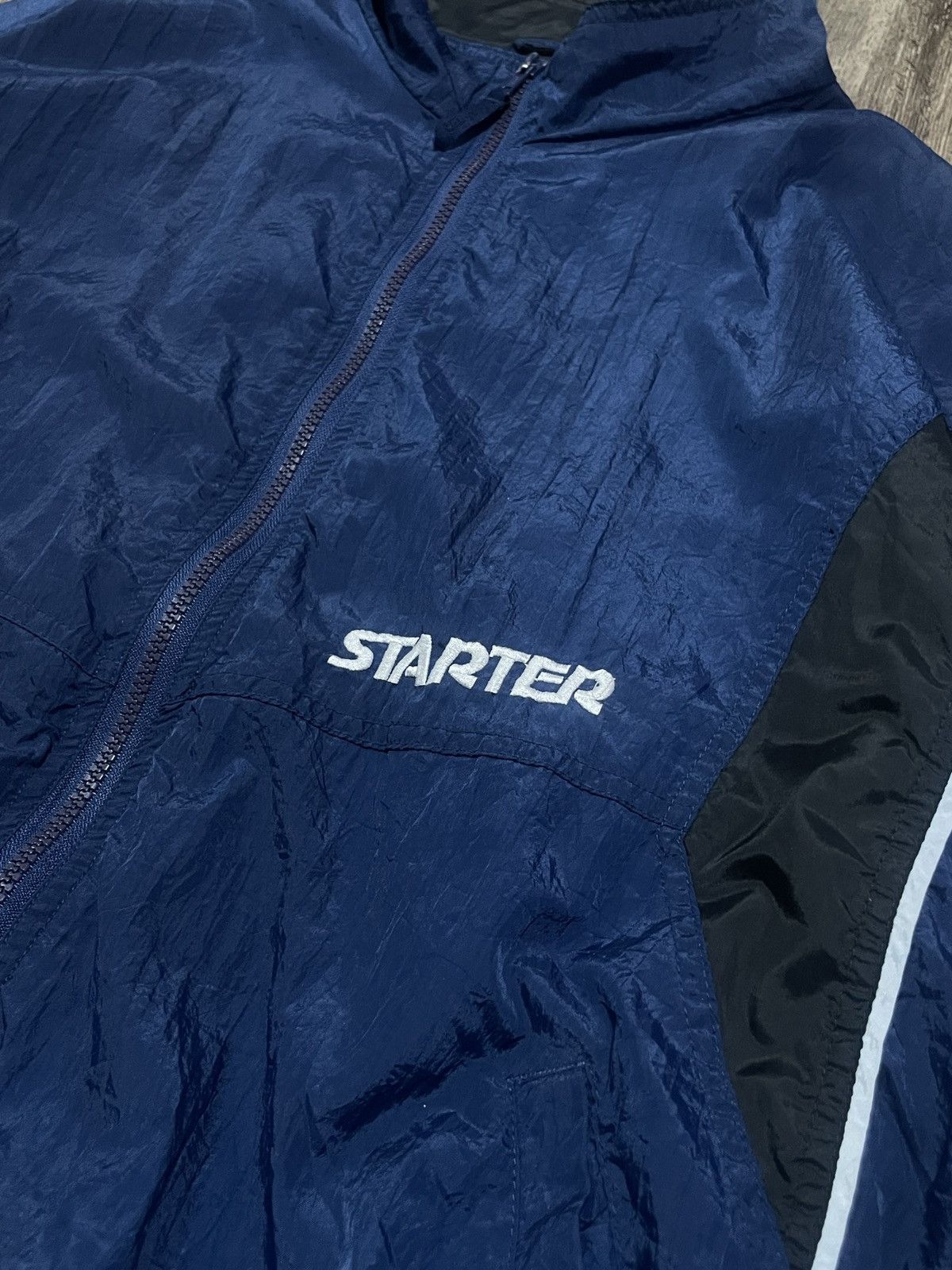 Starter × Vintage Vintage Starter Jacket Size US XL / EU 56 / 4 - 2 Thumbnail