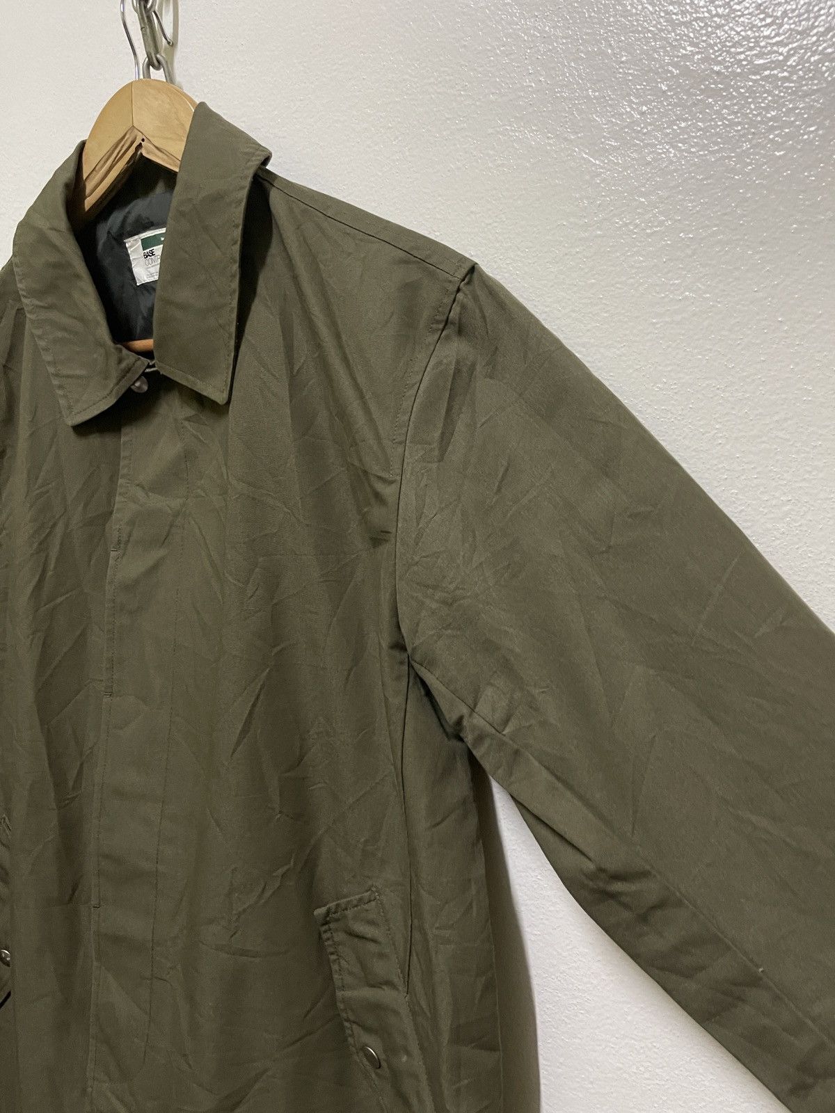 BASE CONTROL × Japanese Brand Base Control Green Army Jacket Parka Size US L / EU 52-54 / 3 - 6 Thumbnail