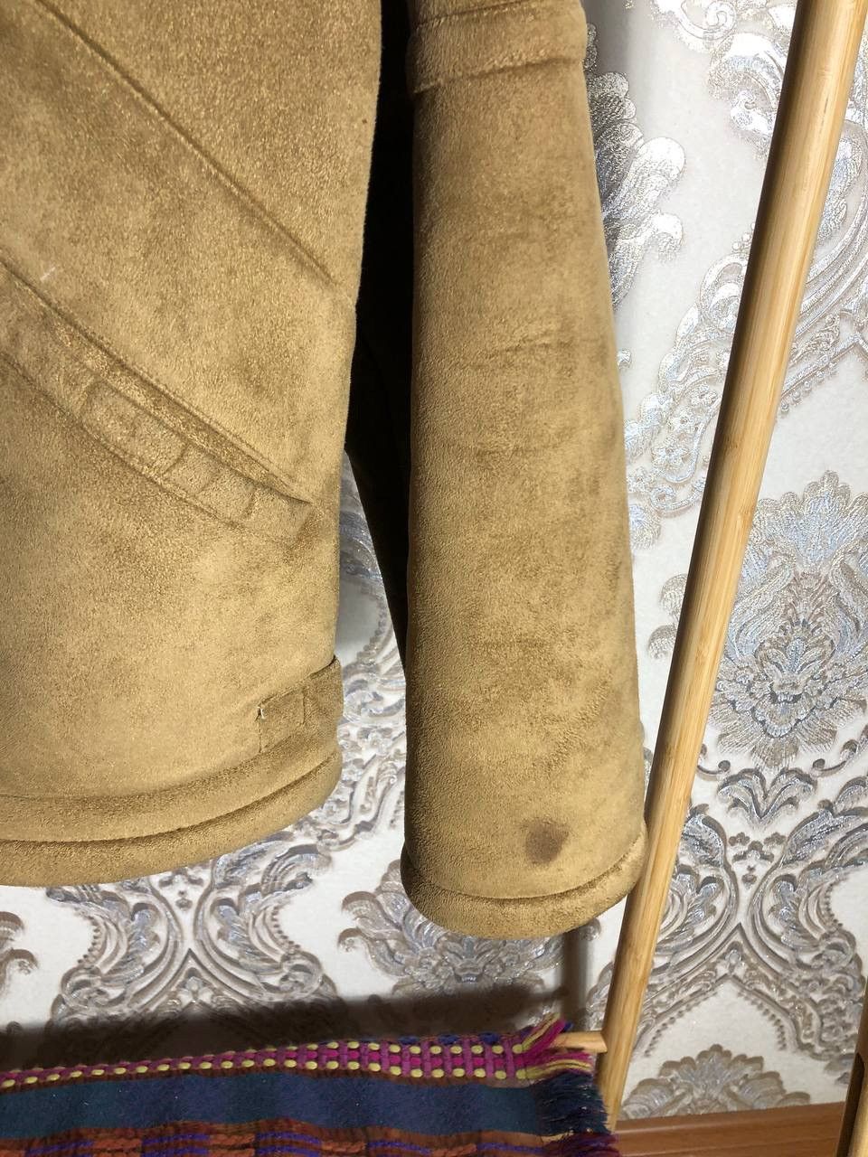 Vintage VERY RARE BEN SHERMAN ALASKA COAT LEATHER JACKET MILITARY Size US L / EU 52-54 / 3 - 6 Thumbnail